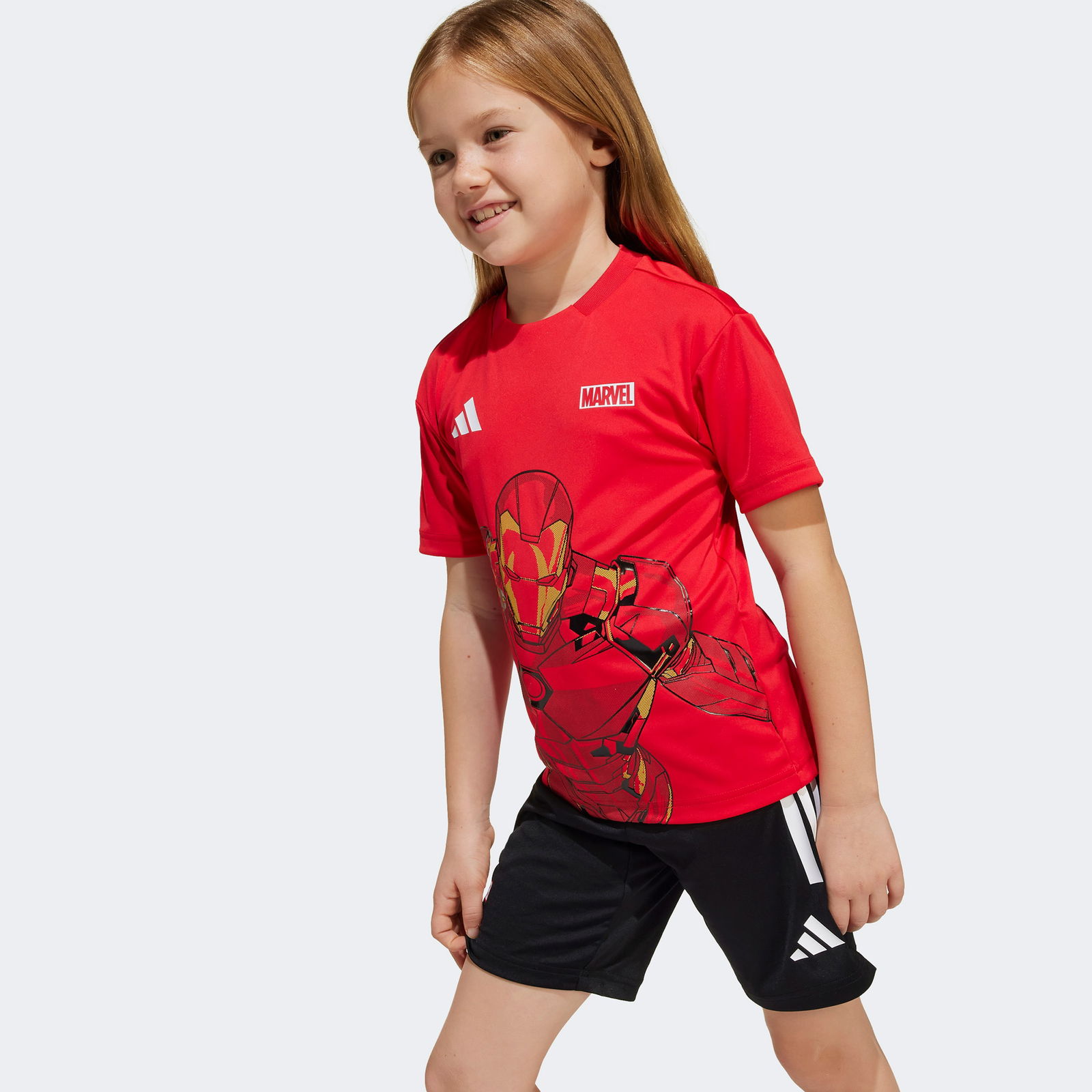 adidas Marvel Iron-Man Çocuk Kırmızı Eşofman Takımı