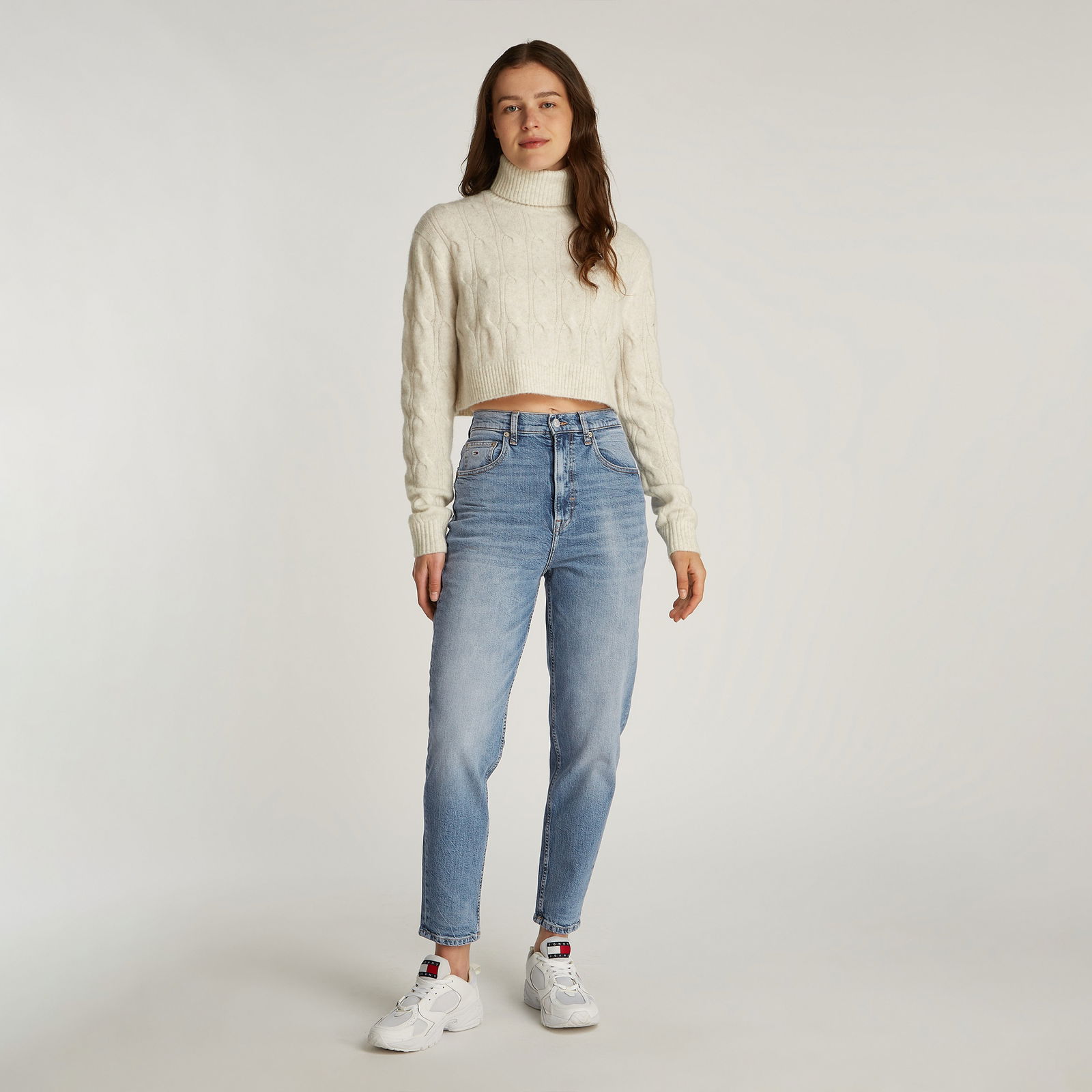 Tommy Hilfiger Kadın Mavi Pantolon