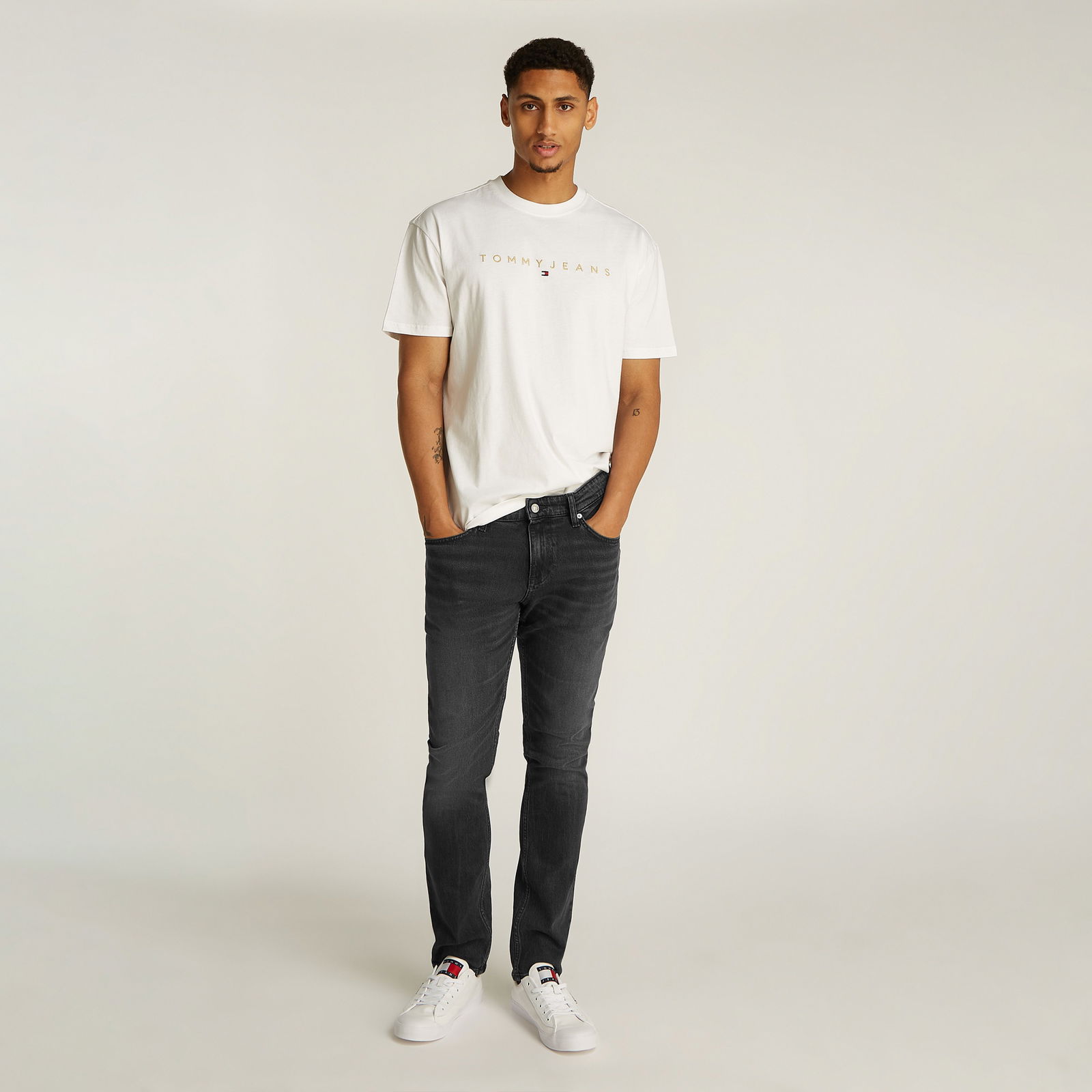 Tommy Hilfiger Erkek Siyah Pantolon