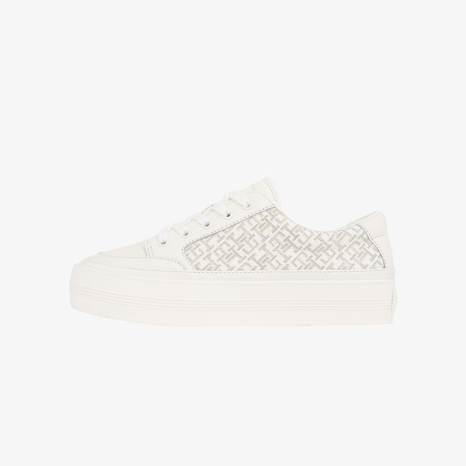 Tommy Hilfiger Kadın Krem Sneaker