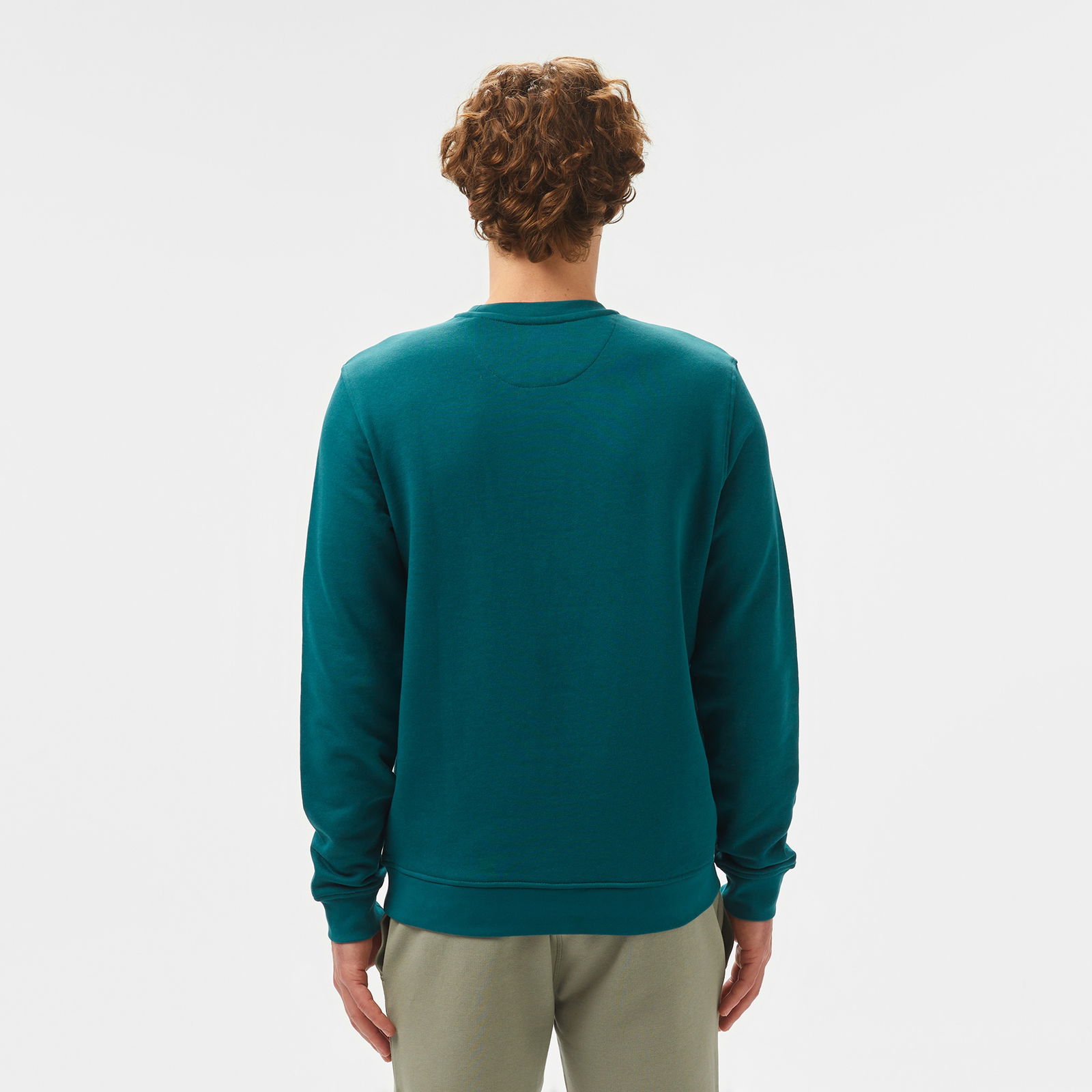 Guess Beau Cn Org Terry 395 Erkek Renkli Sweatshirt