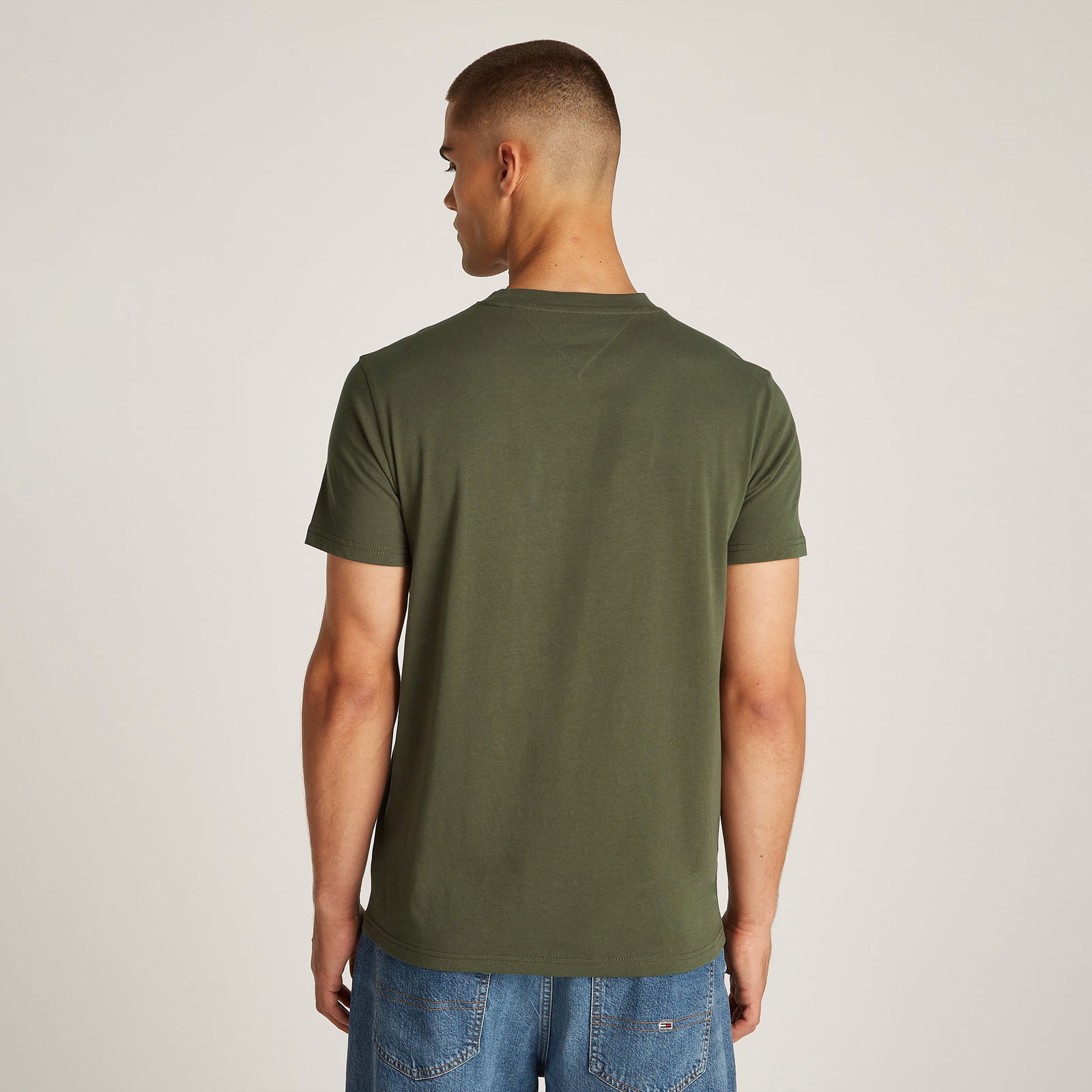 Tommy Hilfiger Erkek Yeşil T-Shirt