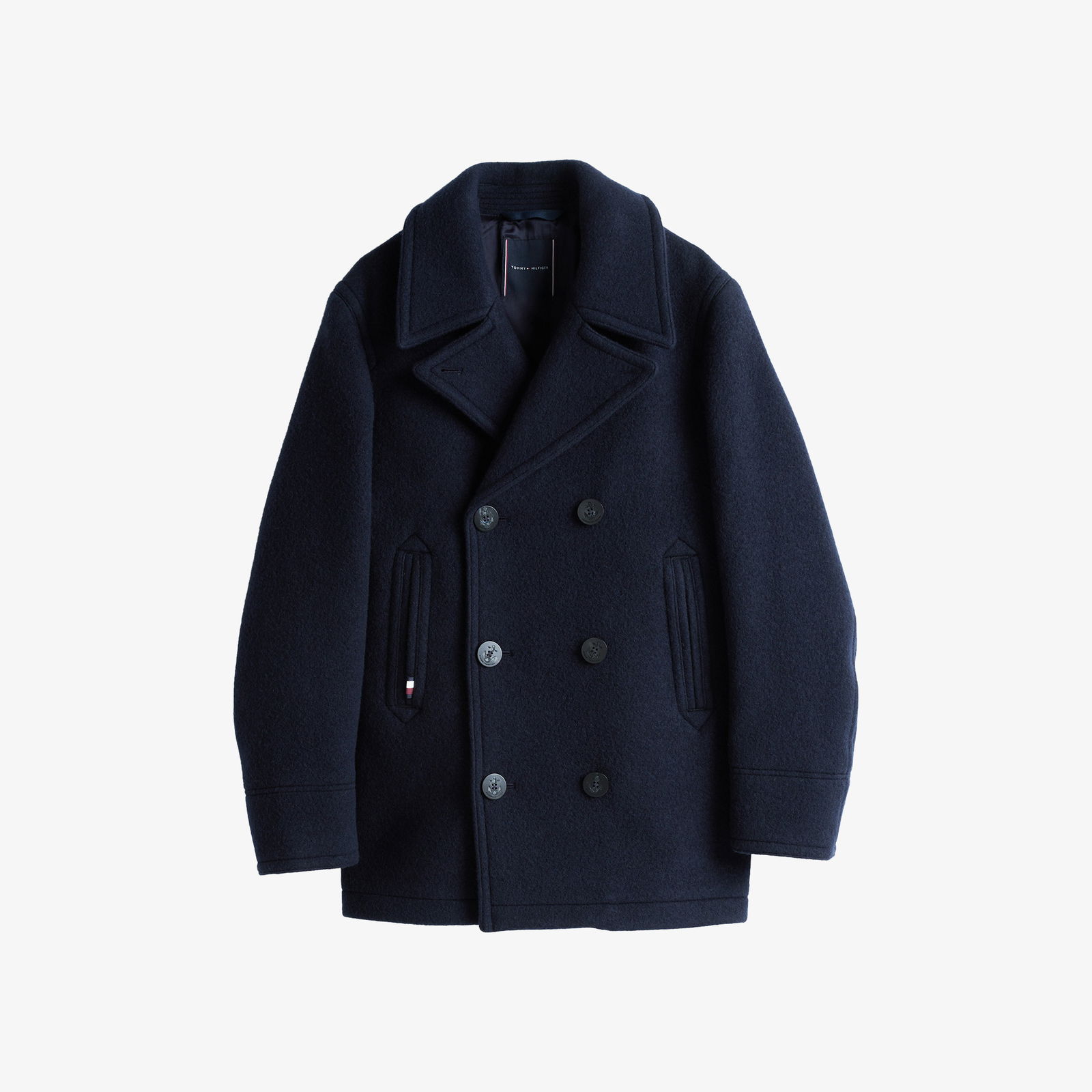 Tommy Hilfiger Erkek Mavi Mont