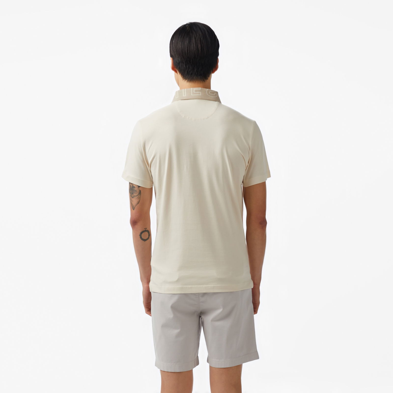 Guess Nolan Mid Organicetch 180 Erkek Bej Polo