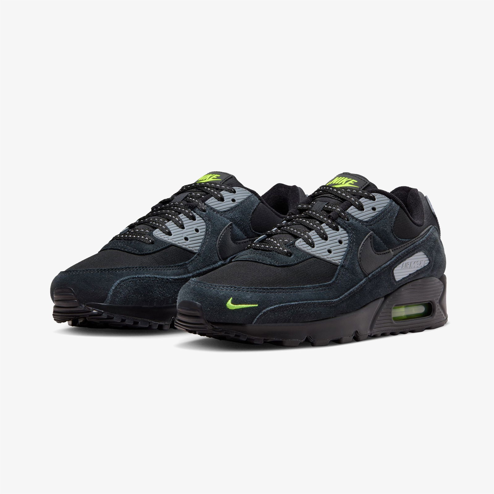 Nike Air Max 90 Erkek Siyah Spor Ayakkabı
