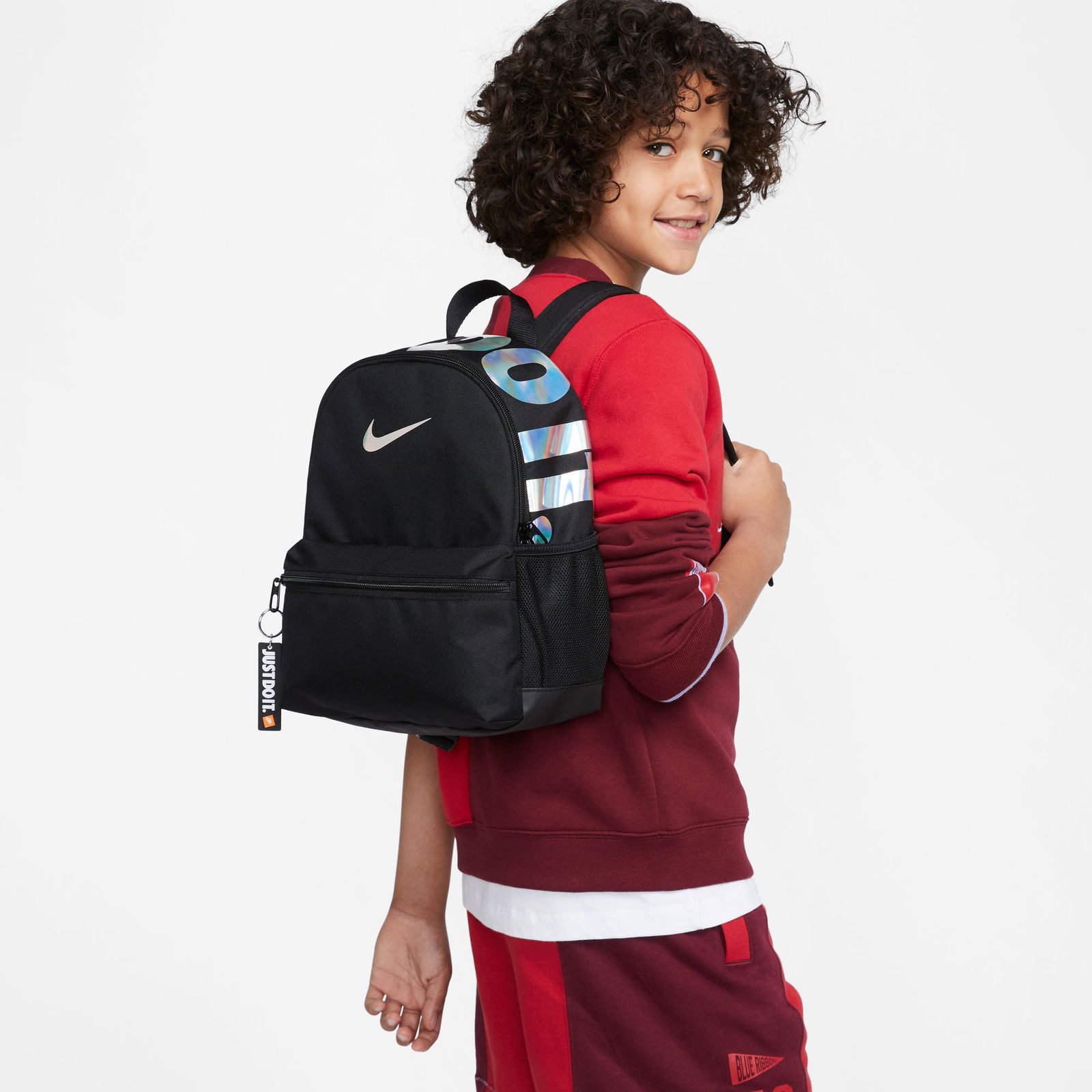 Nike Brasilia JDI Çocuk Siyah Mini Sırt Çantası