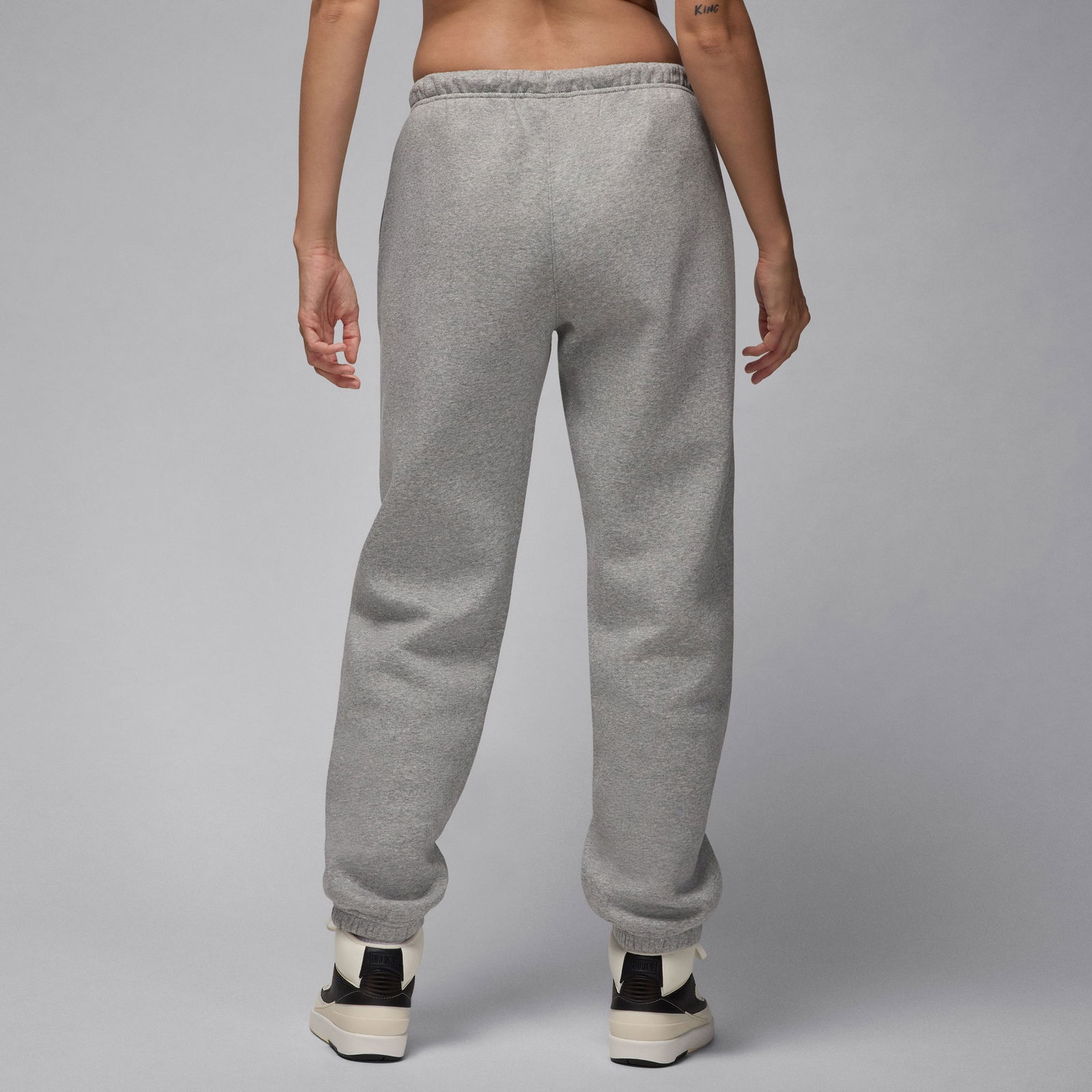 Jordan Brooklyn Fleece Kadın Gri Eşofman Altı