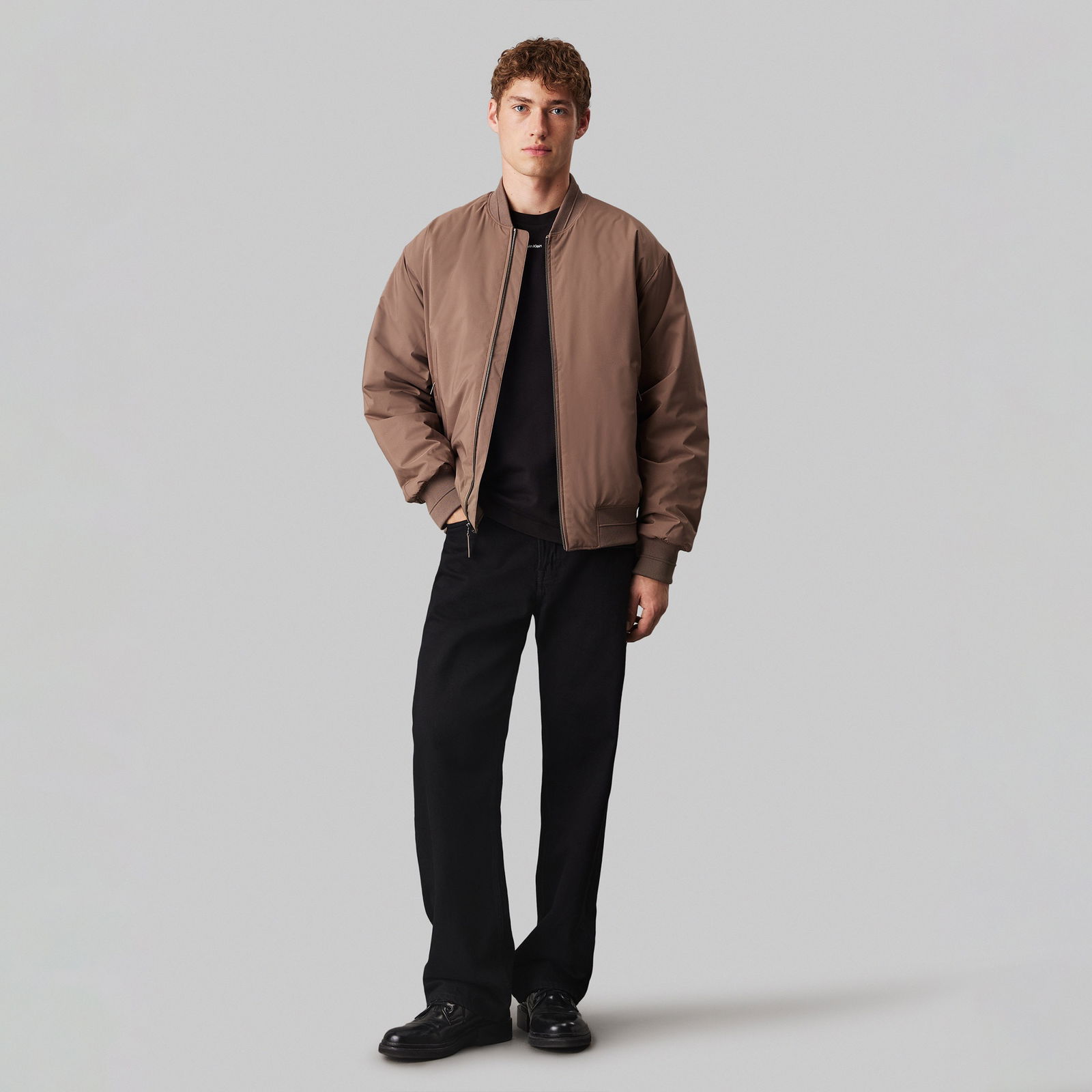 Calvin Klein Sport Hero Erkek Lacivert Bomber Ceket