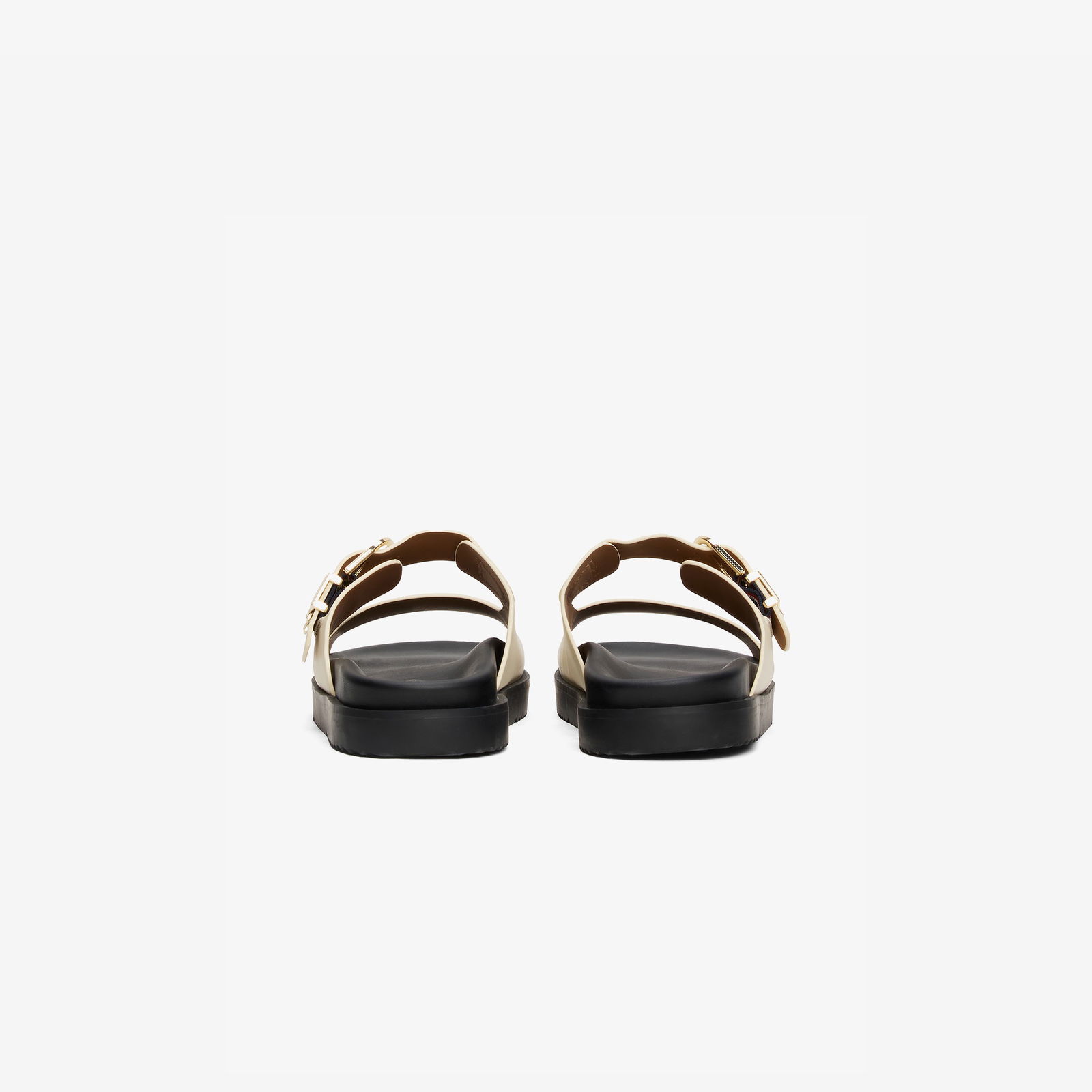 Tommy Hilfiger Leather Sporty Kadın Bej Sandalet
