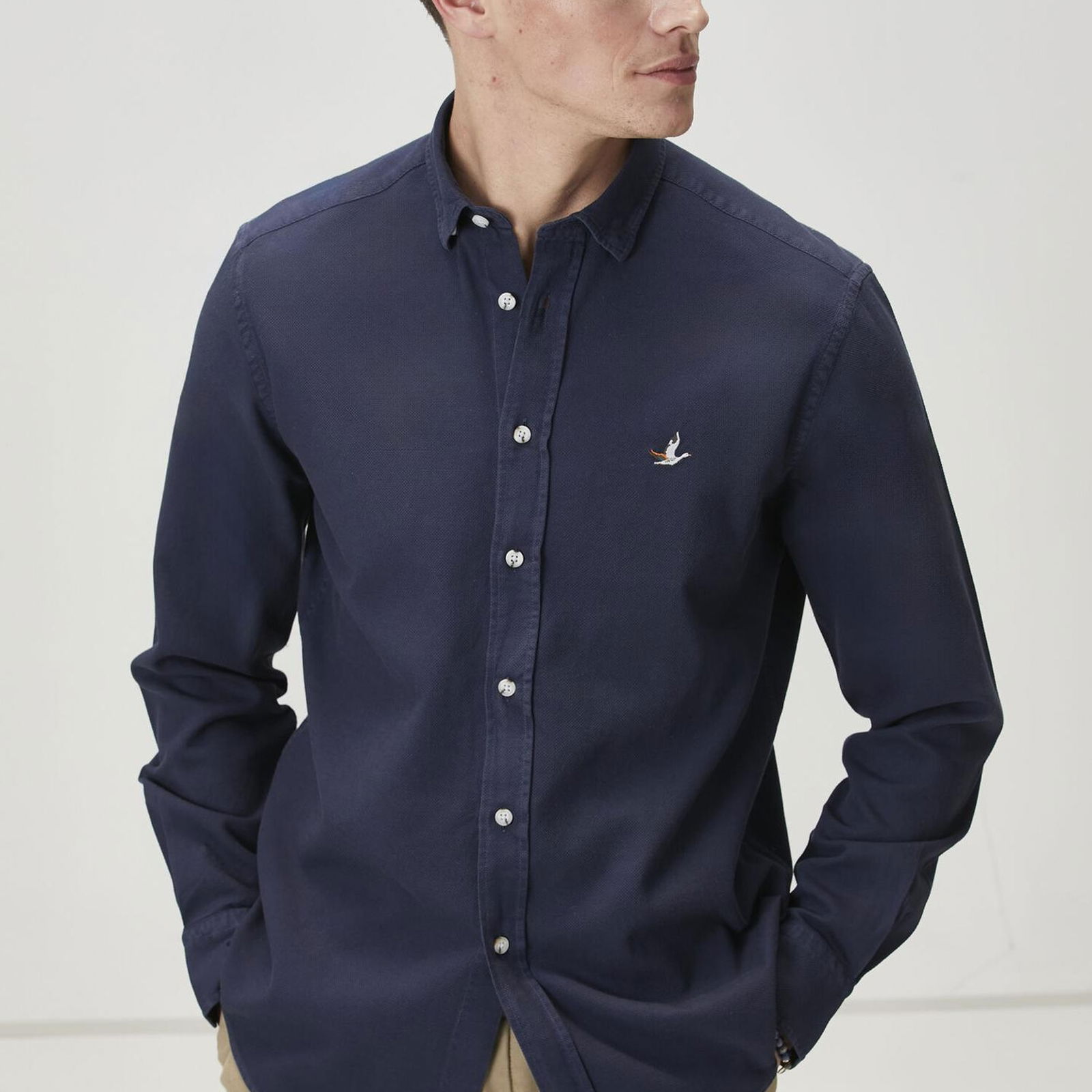 Beymen Club Erkek Comfort Fit Lacivert Gömlek