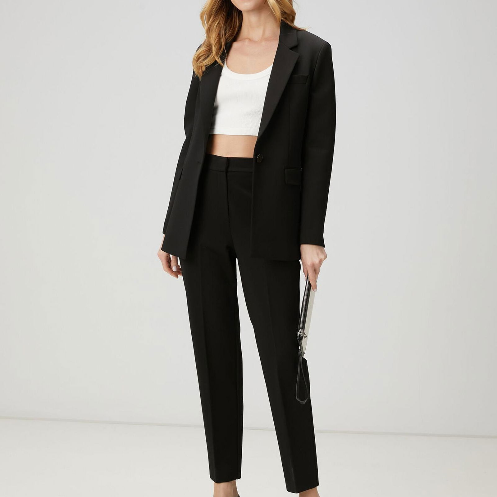 Beymen Club Kadin Siyah Cigarette Pantolon