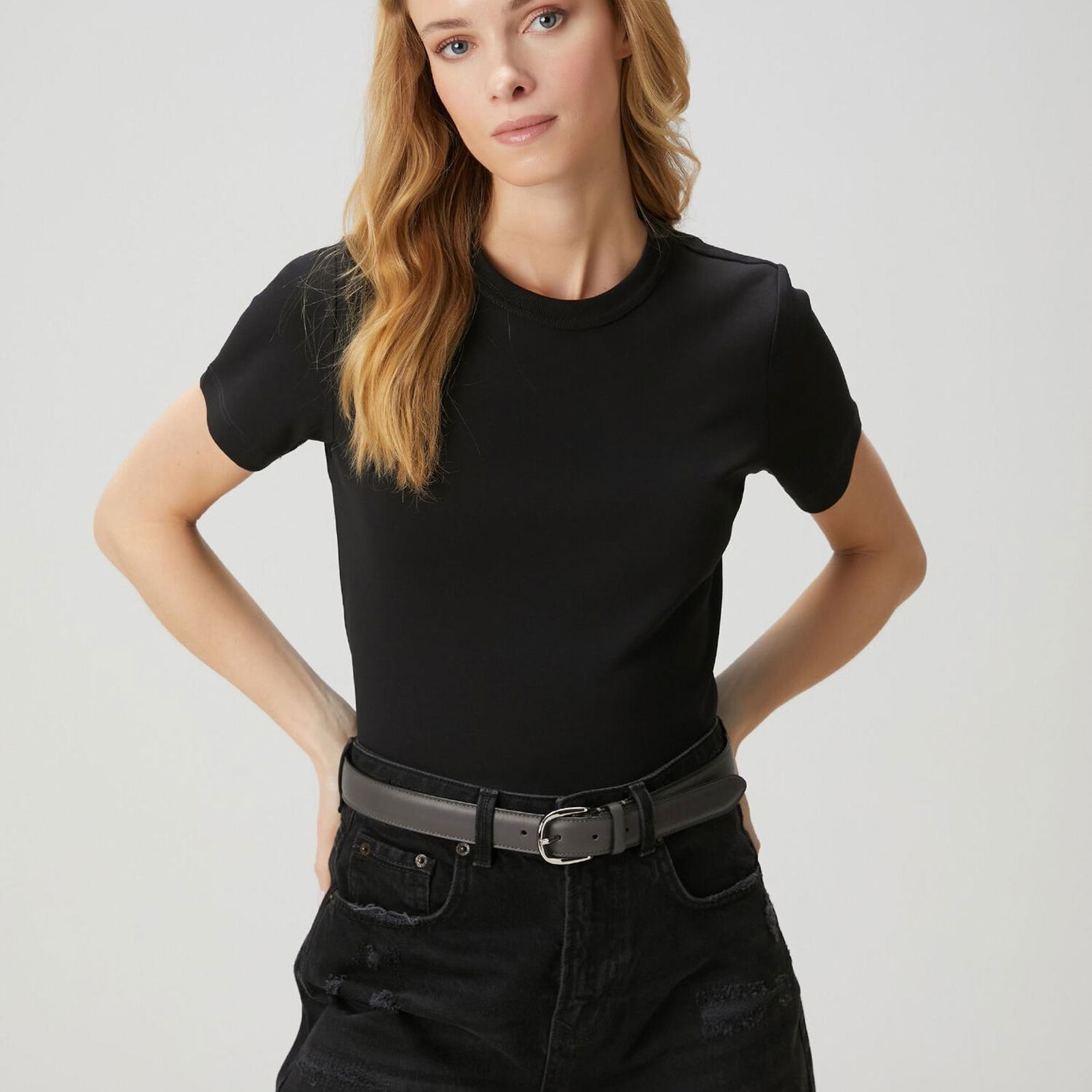 Beymen Club Kadin Siyah T-shirt