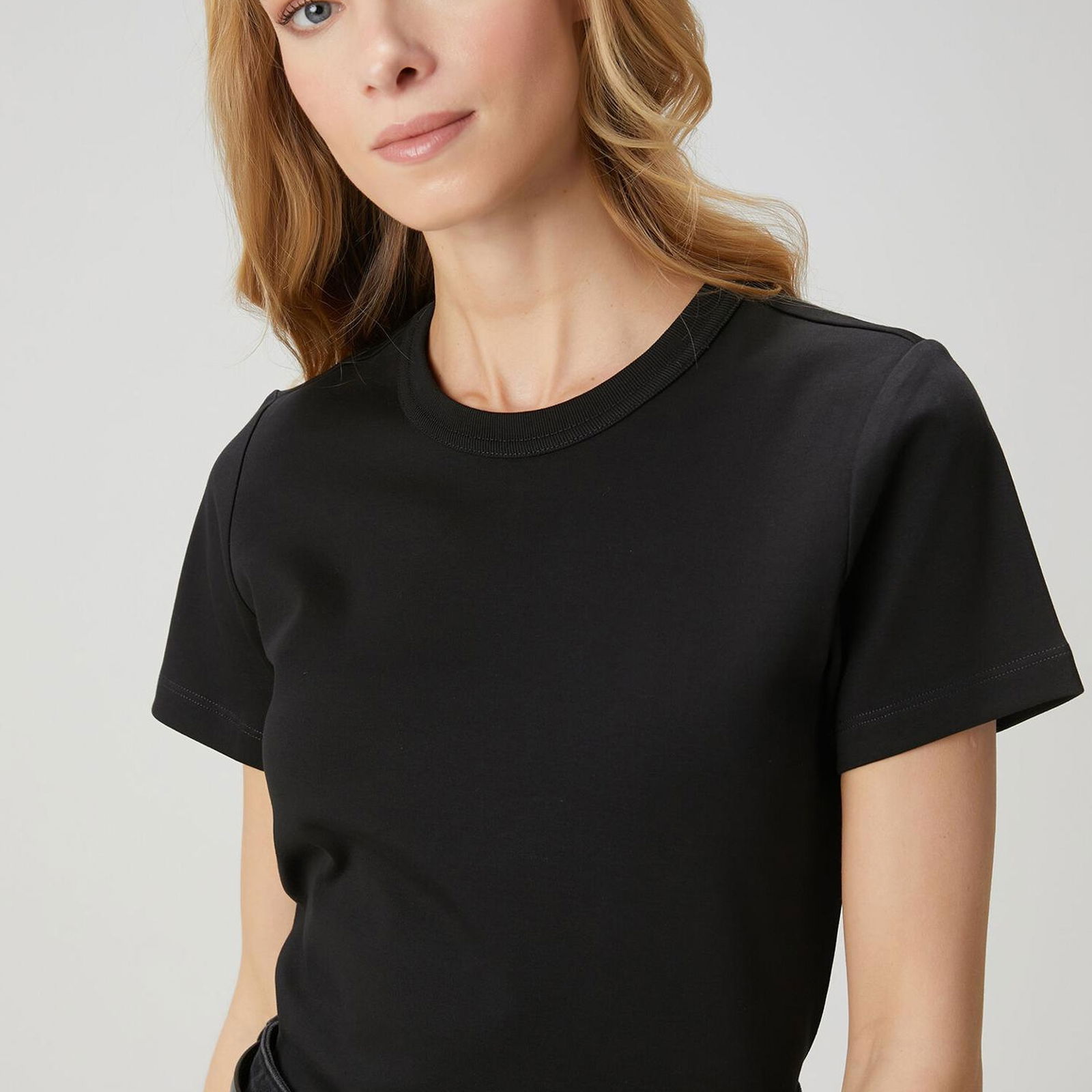 Beymen Club Kadin Siyah T-shirt