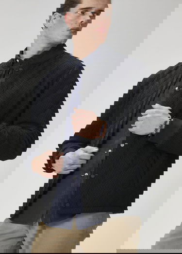  Beymen Club Erkek Lacivert Kapitoneli Bomber Mont