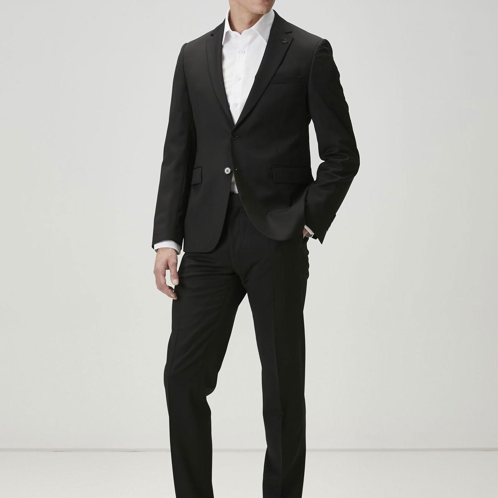 Beymen Club Erkek Slim Fit Beyaz Non-iron Twill Gömlek