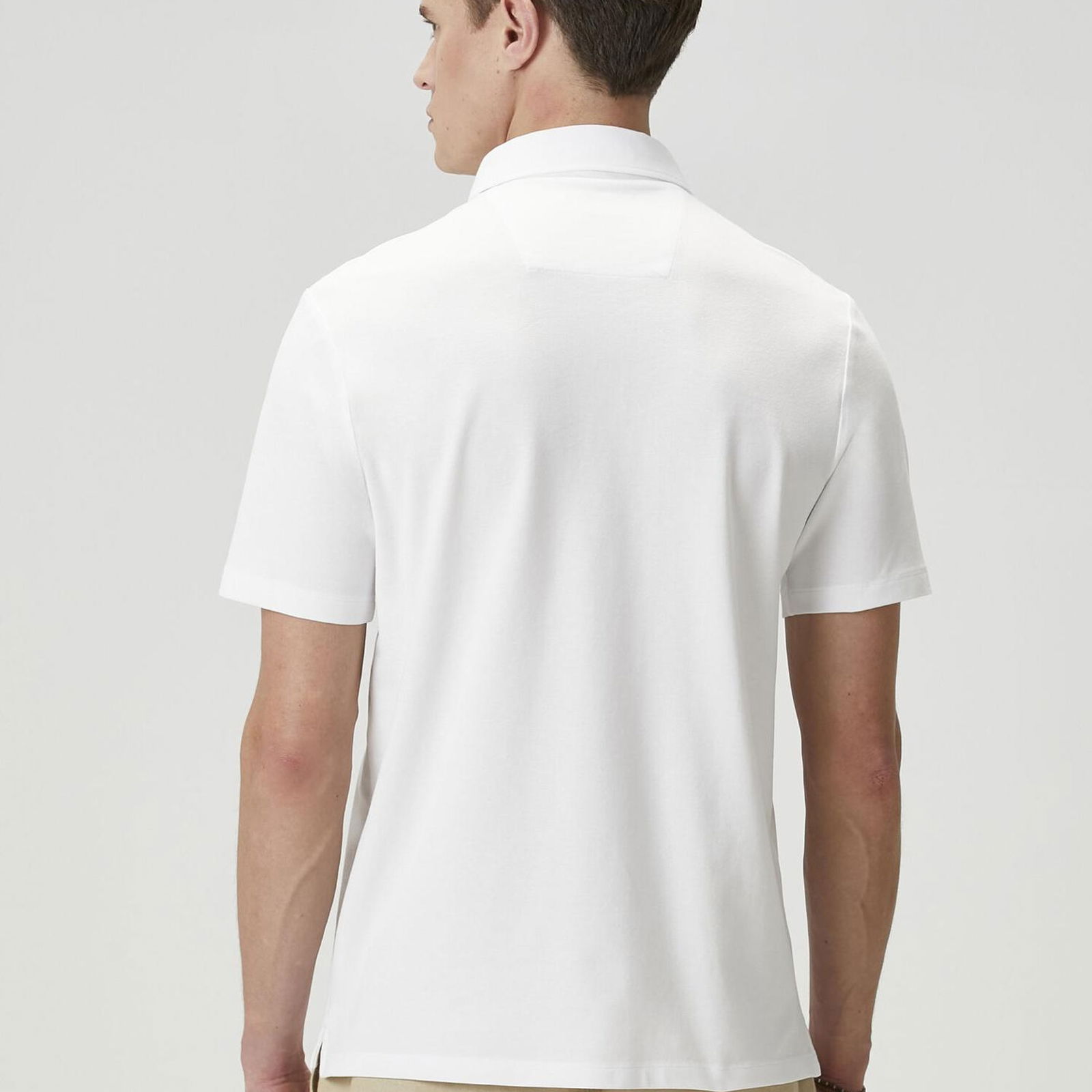 Beymen Club Erkek Comfort Fit Beyaz Polo Yaka T-shirt