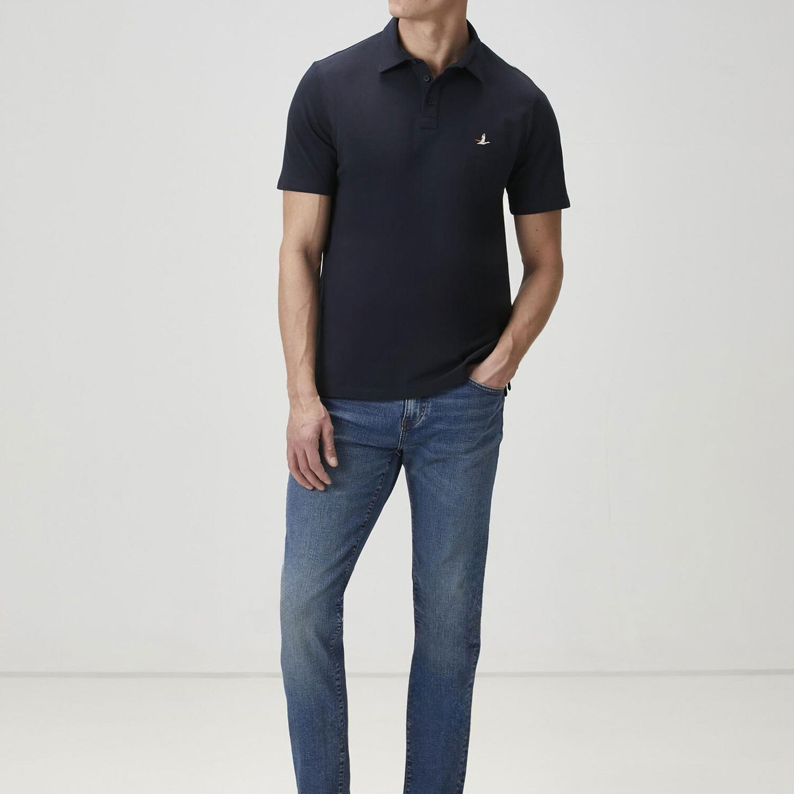 Beymen Club Erkek Comfort Fit Lacivert Polo Yaka T-shirt