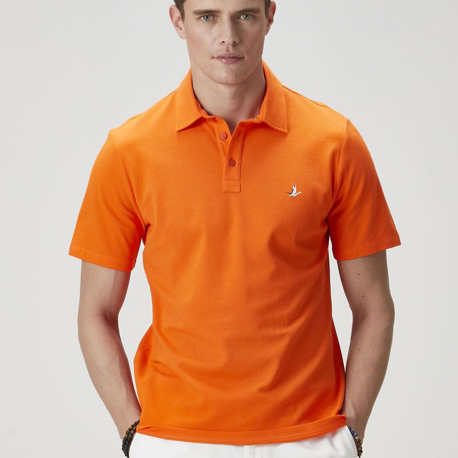 Beymen Club Erkek Comfort Fit Turuncu Polo Yaka T-shirt