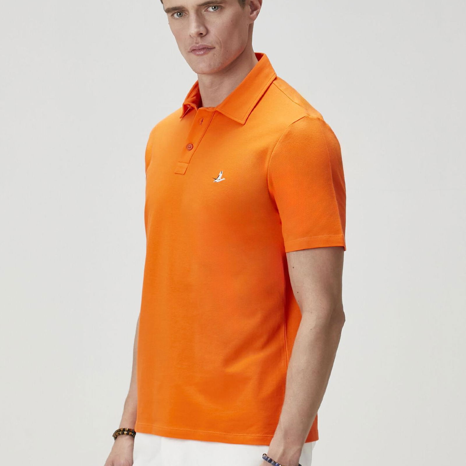 Beymen Club Erkek Comfort Fit Turuncu Polo Yaka T-shirt