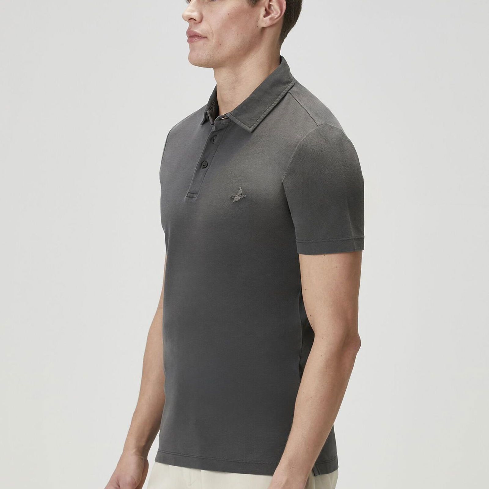 Beymen Club Erkek Comfort Fit Antrasit Polo Yaka T-shirt