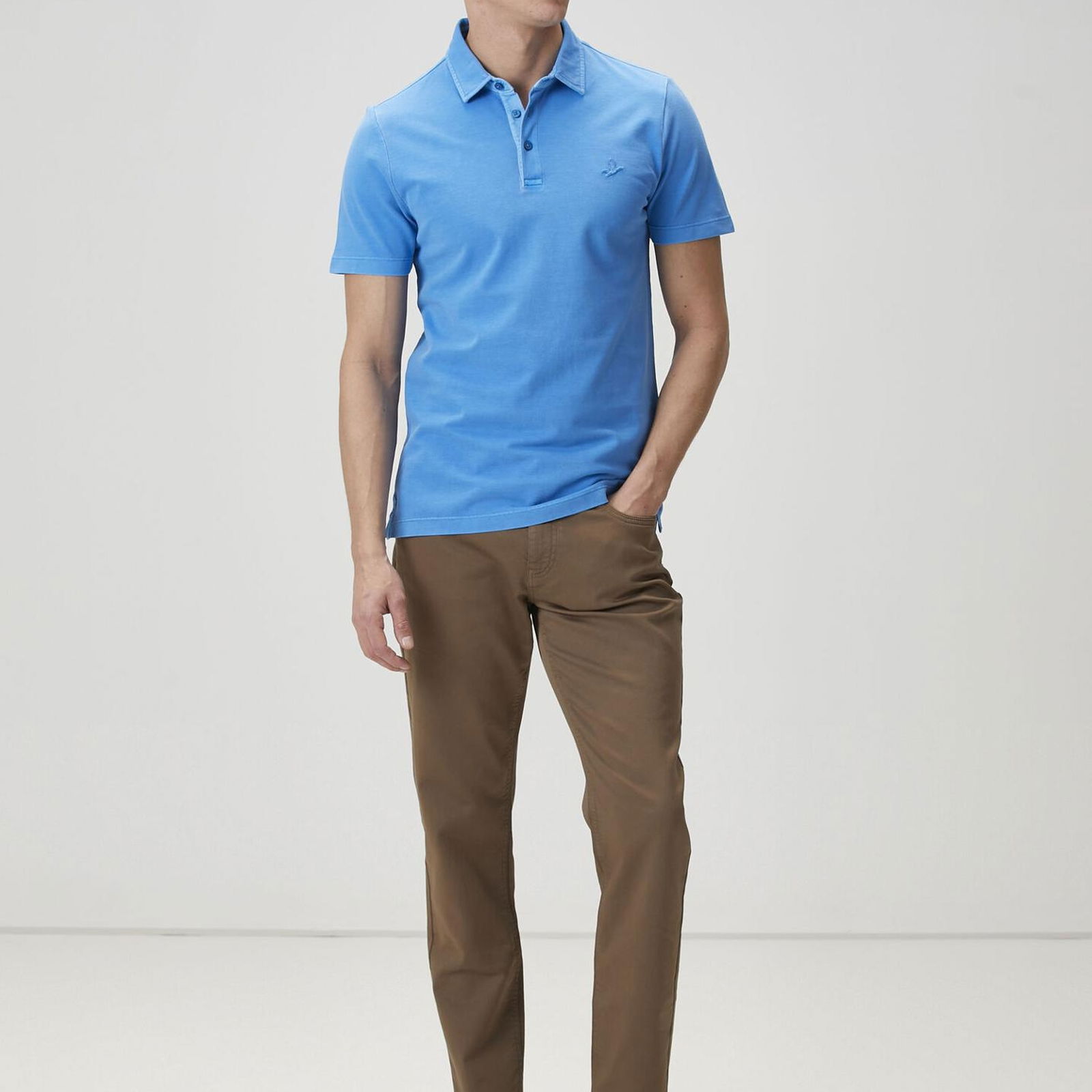Beymen Club Erkek Comfort Fit Kobalt Polo Yaka T-shirt