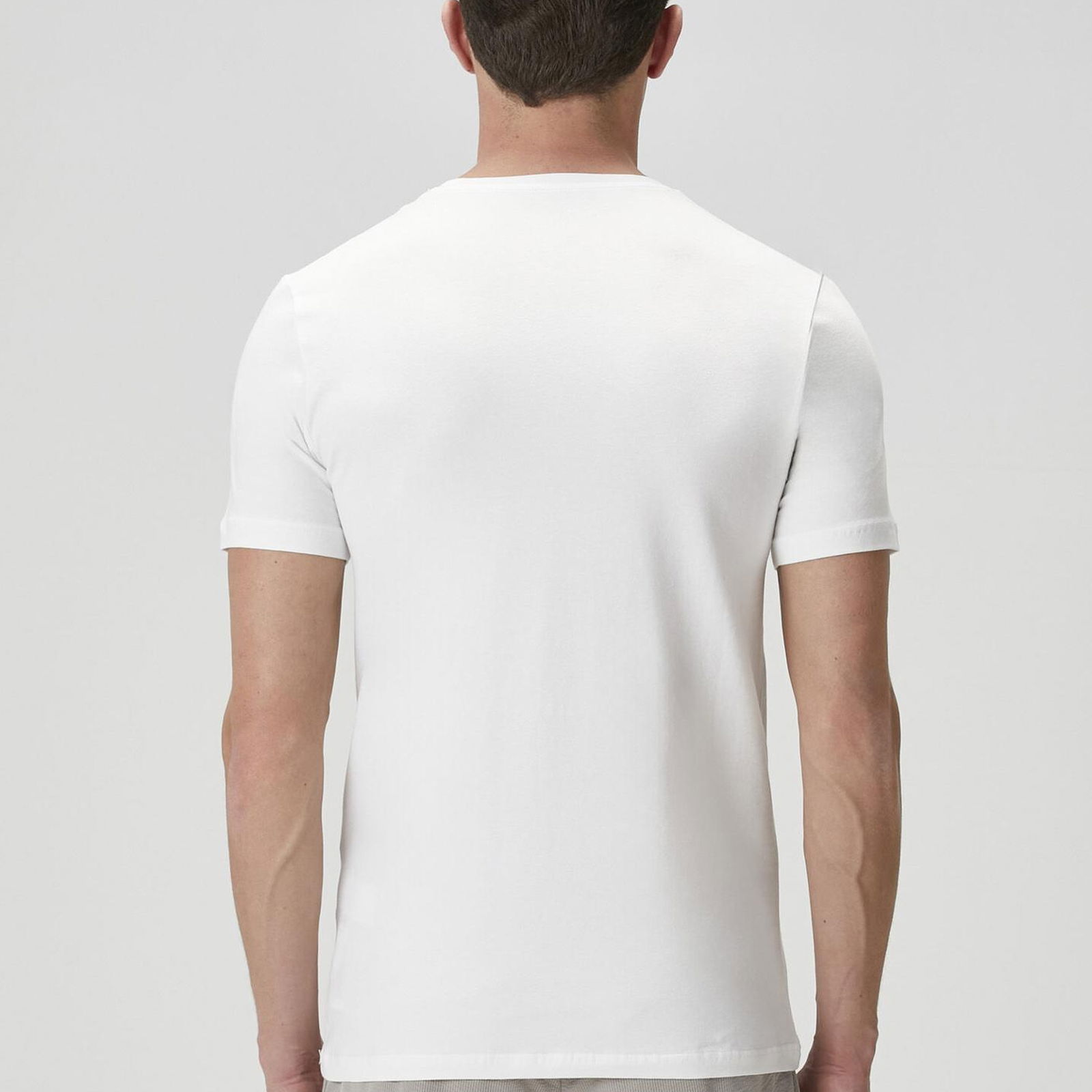 Beymen Club Erkek Beyaz Basic T-shirt
