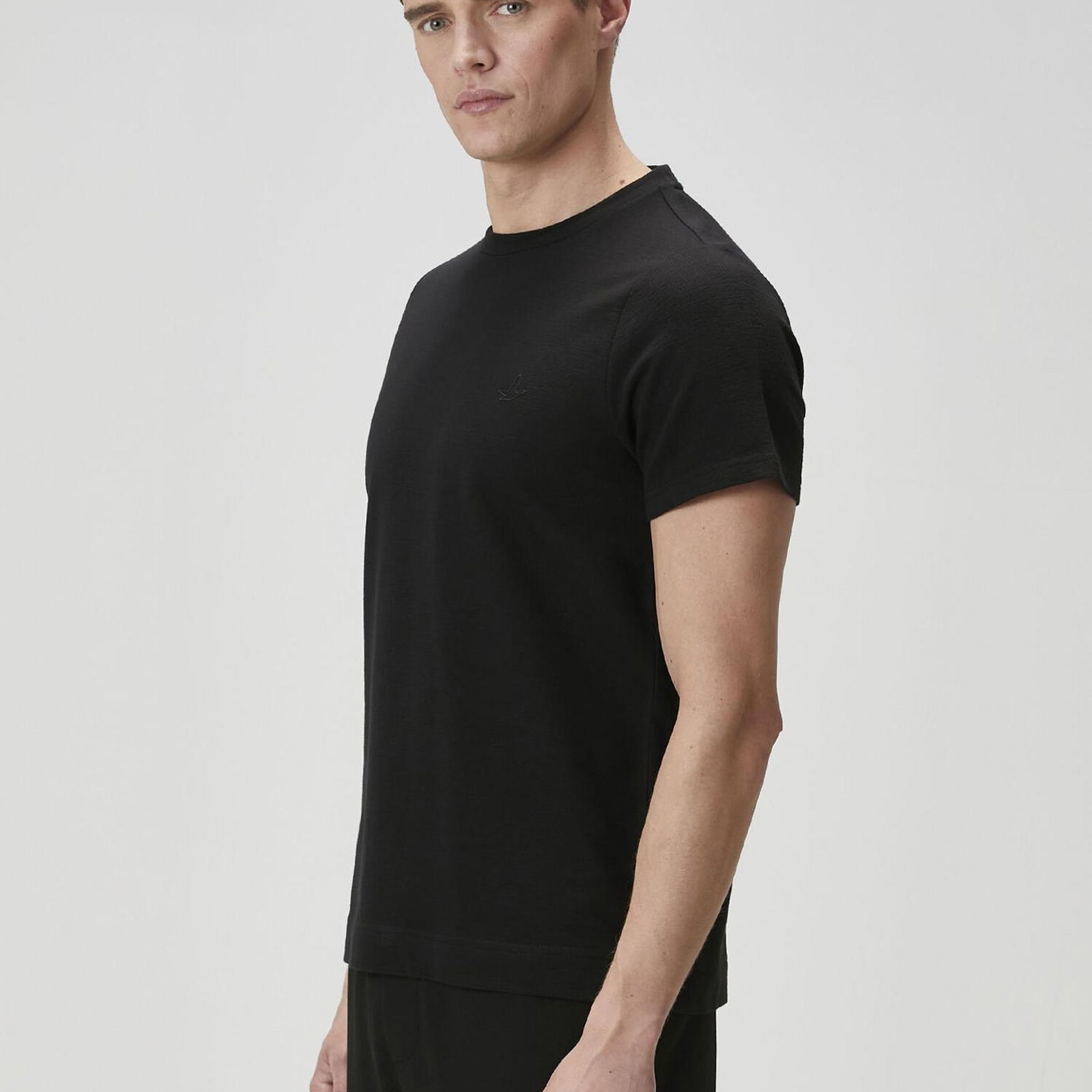 Beymen Club Erkek Relaxed Fit Siyah Basic T-shirt