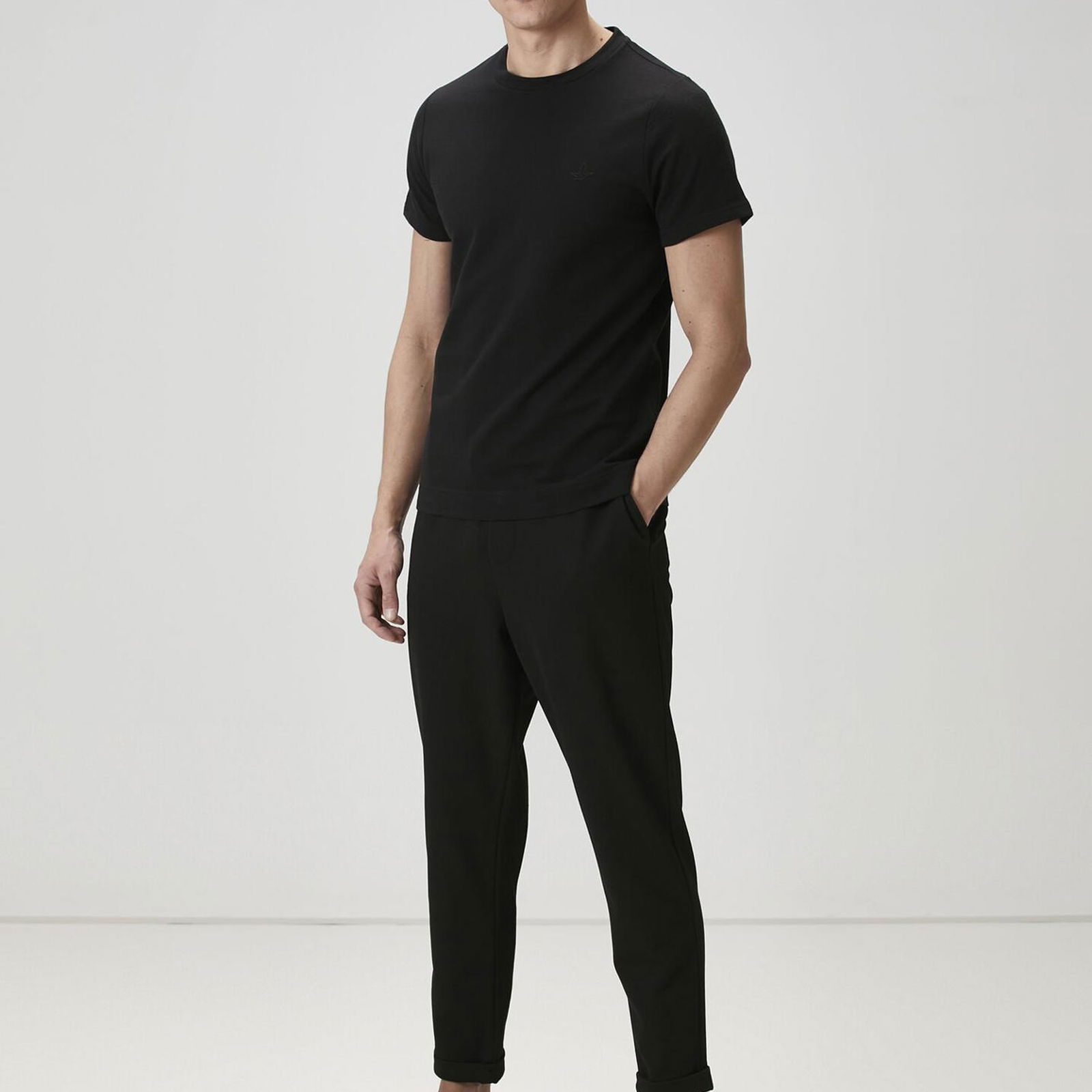 Beymen Club Erkek Relaxed Fit Siyah Basic T-shirt