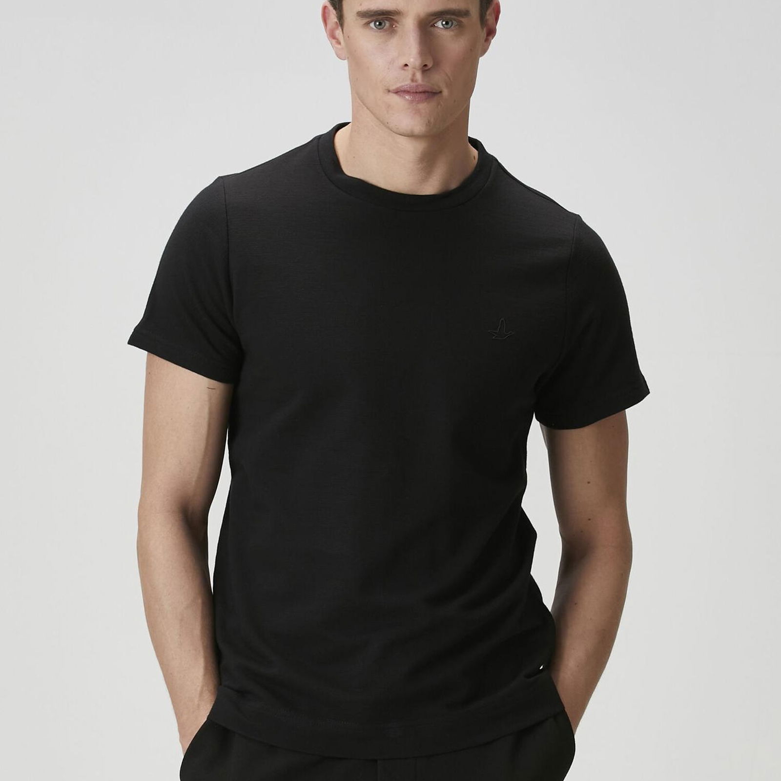 Beymen Club Erkek Relaxed Fit Siyah Basic T-shirt