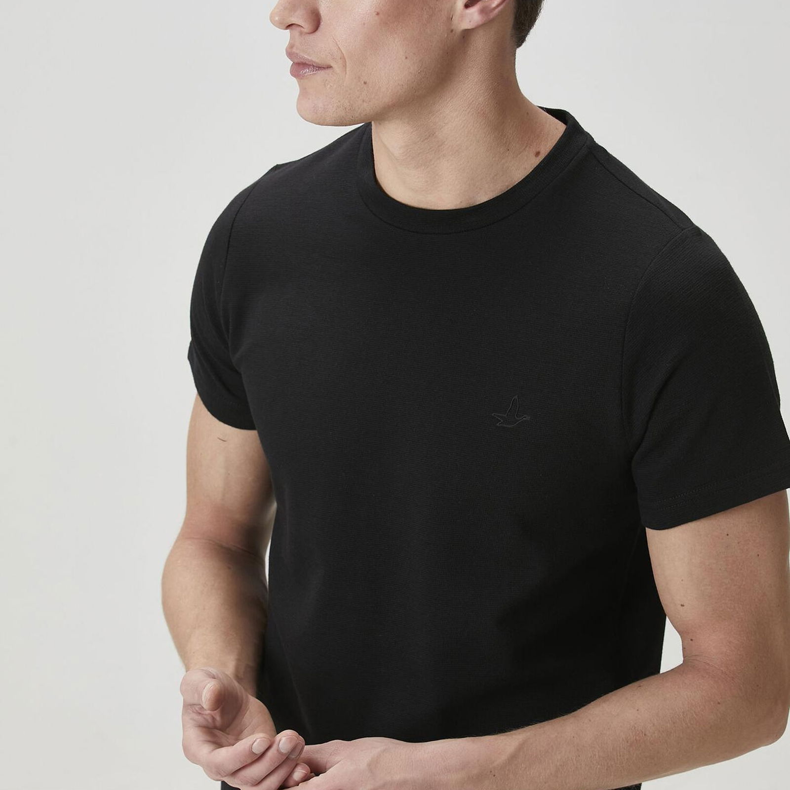 Beymen Club Erkek Relaxed Fit Siyah Basic T-shirt