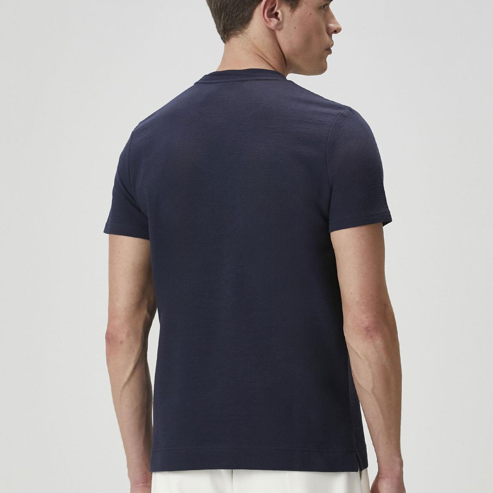 Beymen Club Erkek Relaxed Fit Lacivert Basic T-shirt