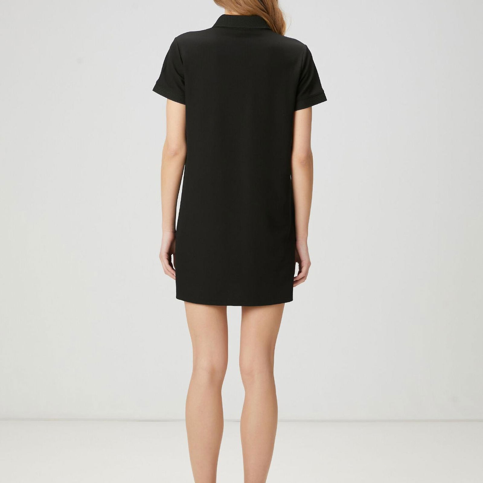 Beymen Club Kadin Siyah Polo Yaka Mini Elbise