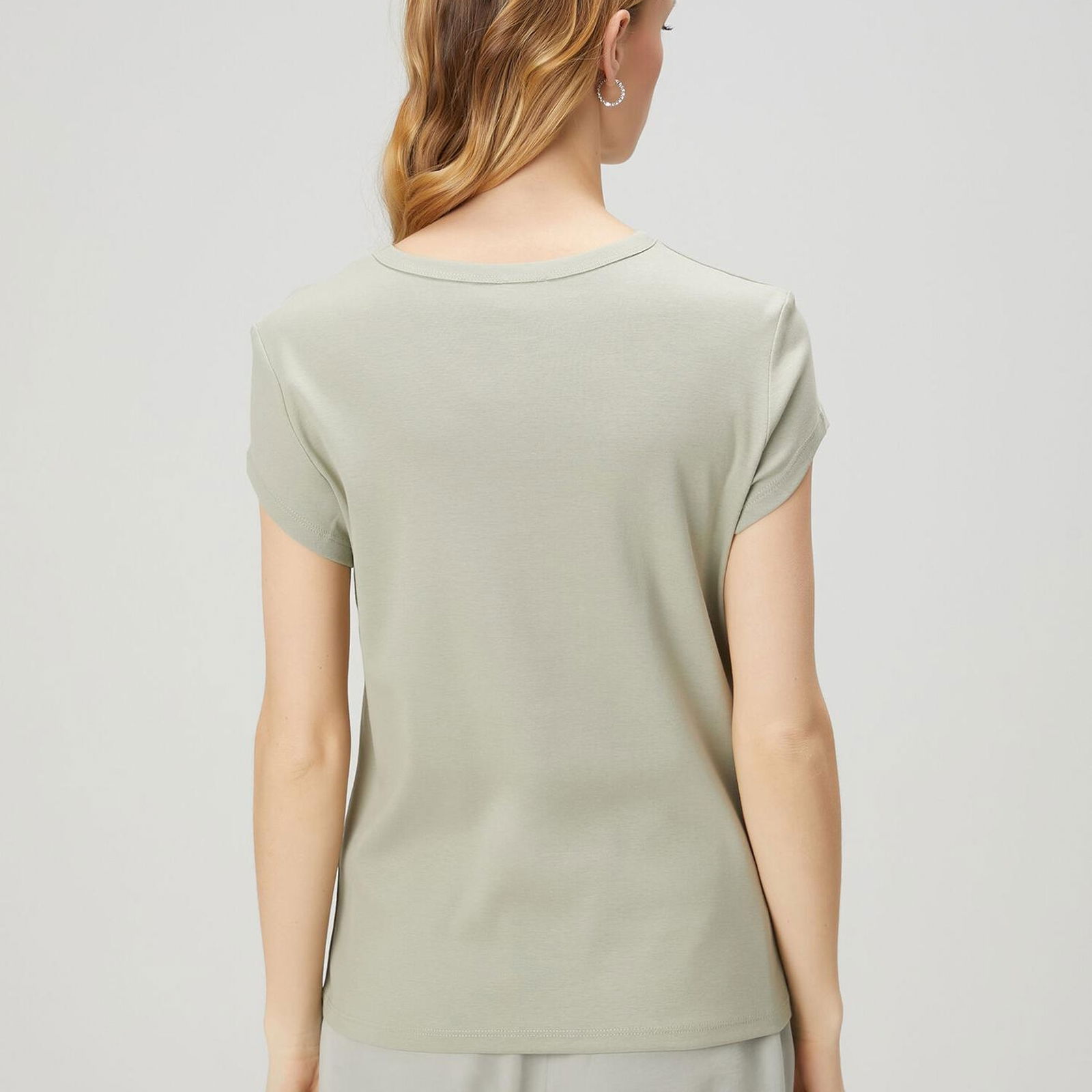 Beymen Club Kadin Açık Haki T-shirt