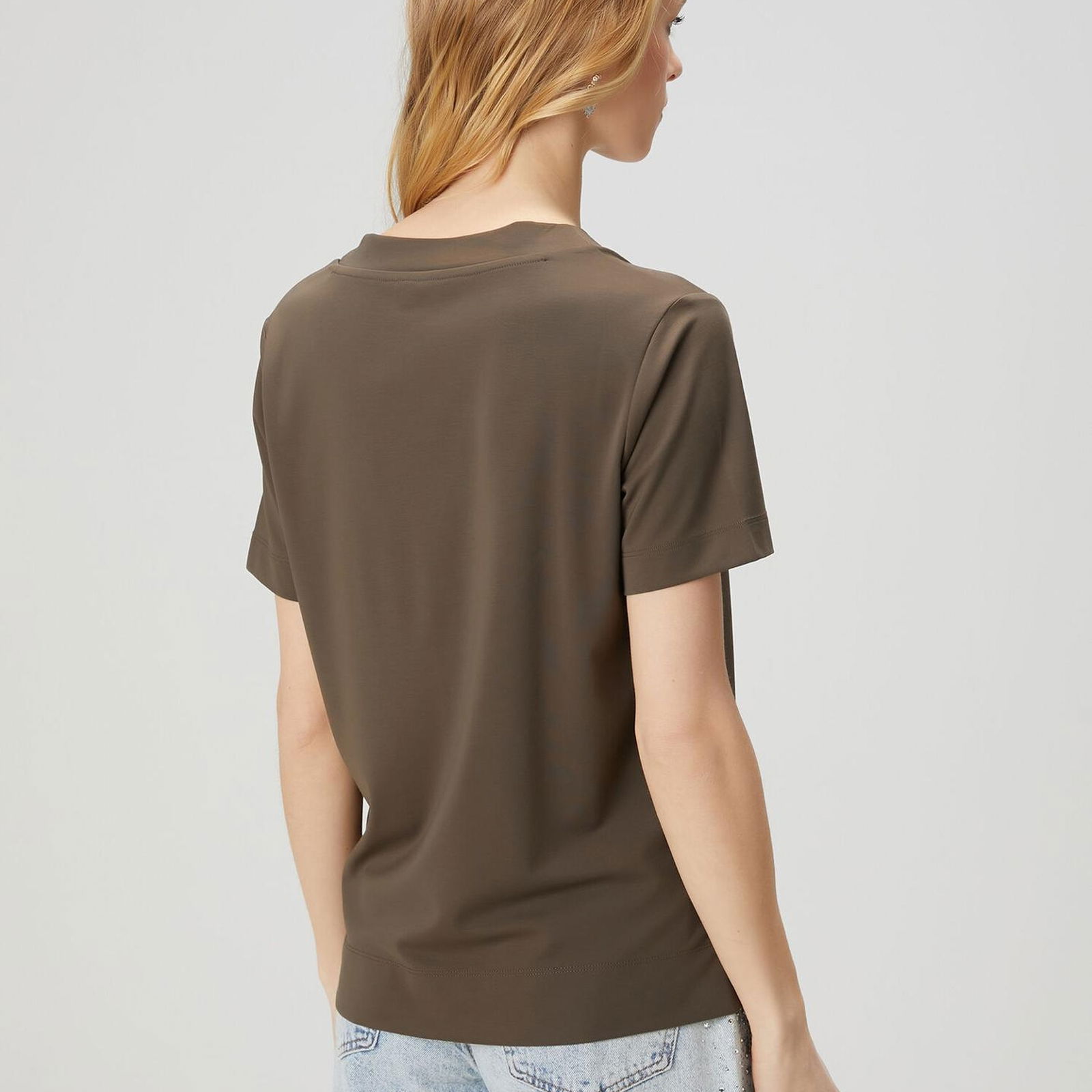 Beymen Club Kadin Haki T-shirt