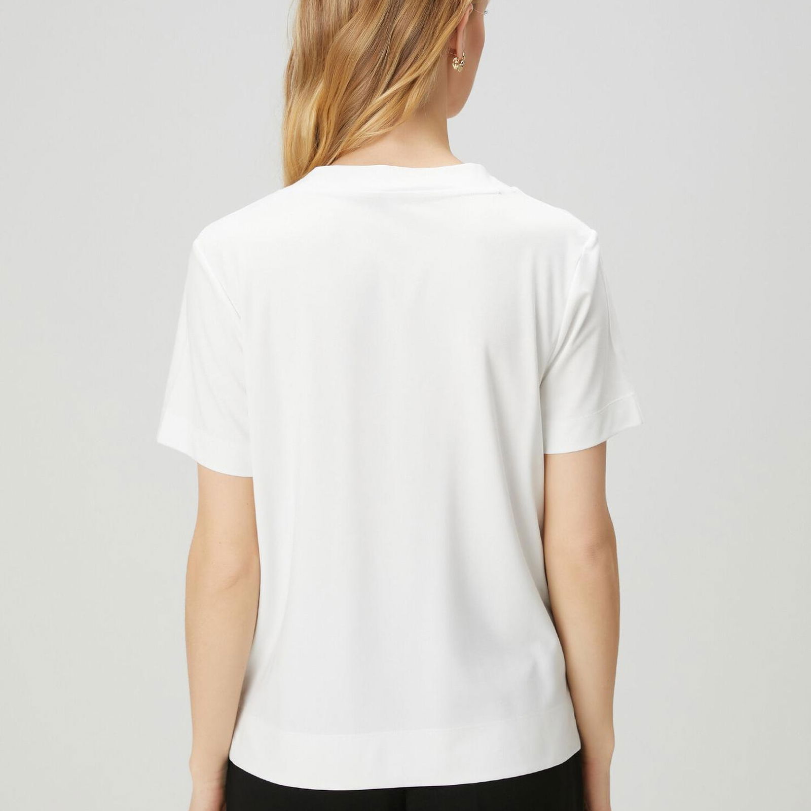 Beymen Club Kadin Beyaz Basic T-shirt