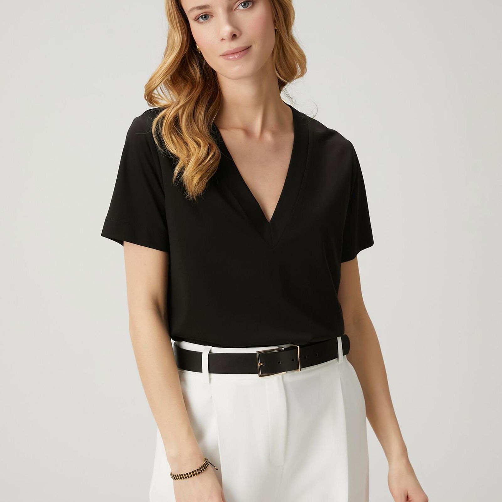 Beymen Club Kadin Siyah Basic T-shirt