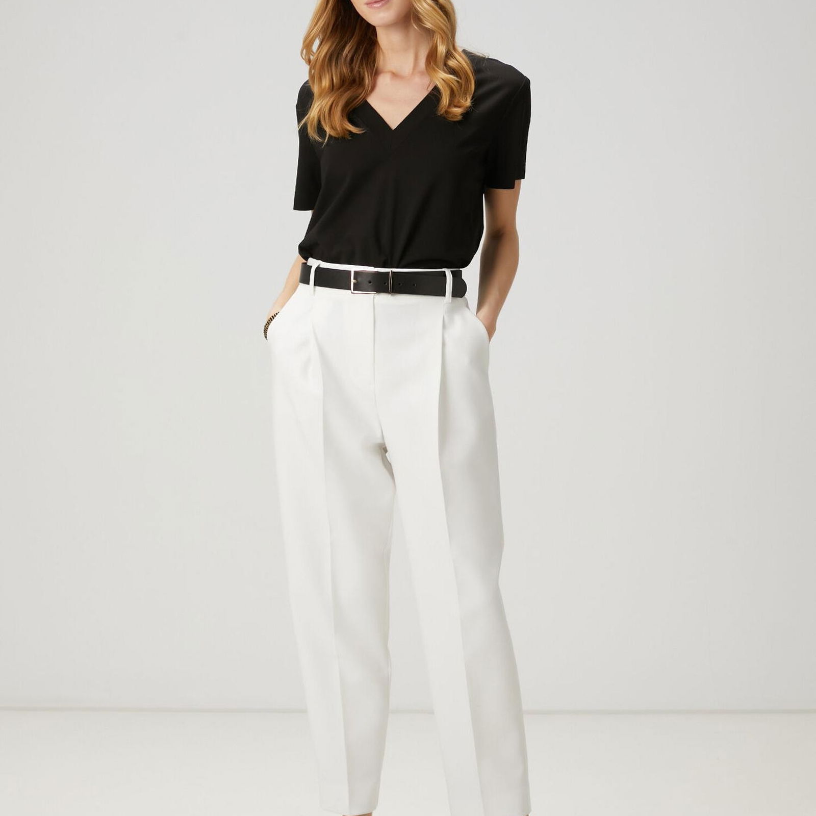 Beymen Club Kadin Siyah Basic T-shirt