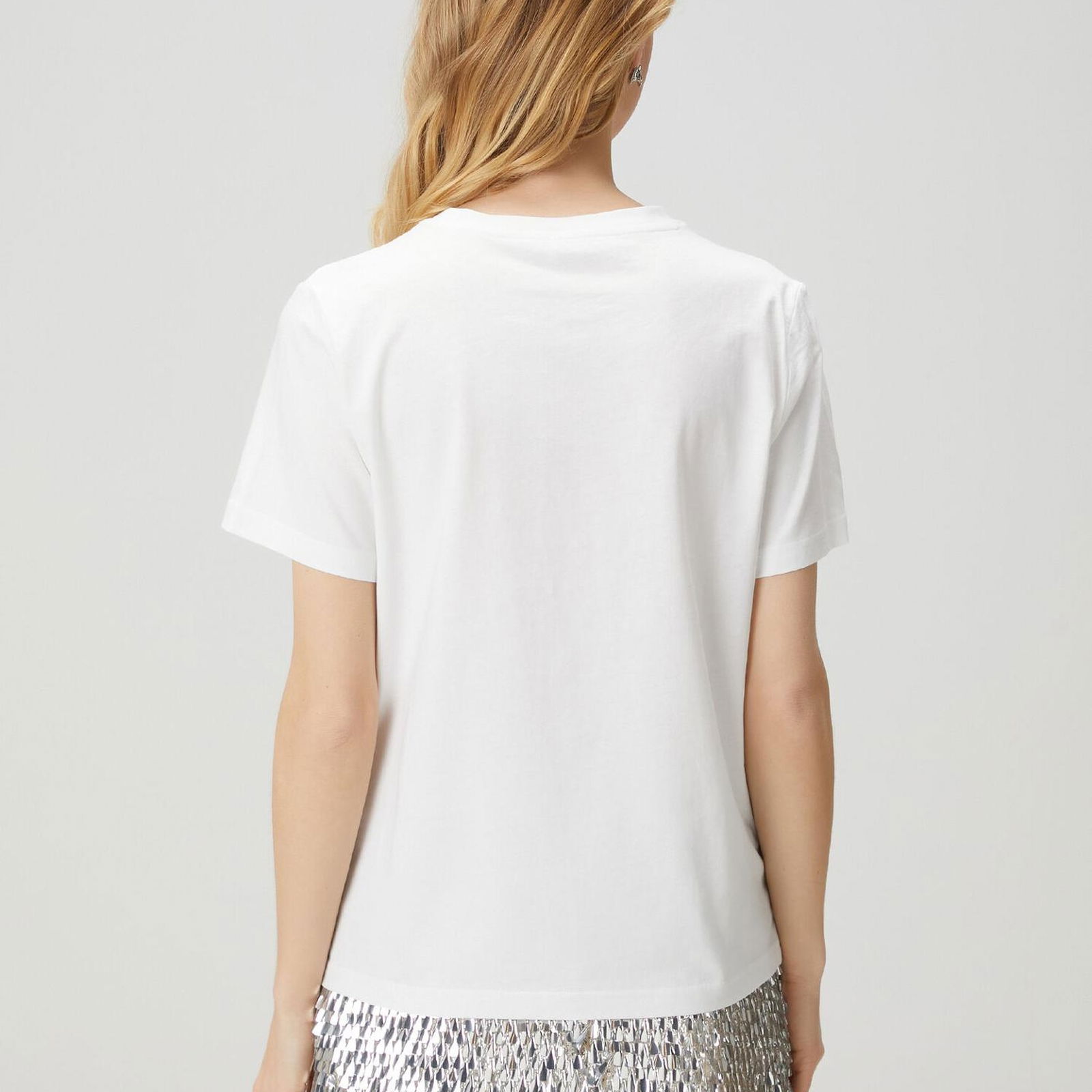 Beymen Club Kadin Beyaz İşleme Detaylı T-shirt