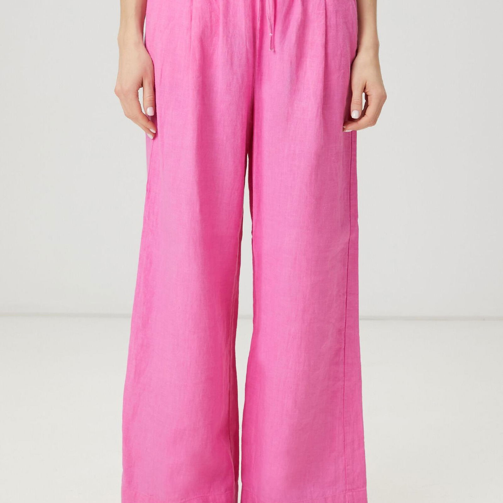 Beymen Club Kadin Pembe Keten Pantolon