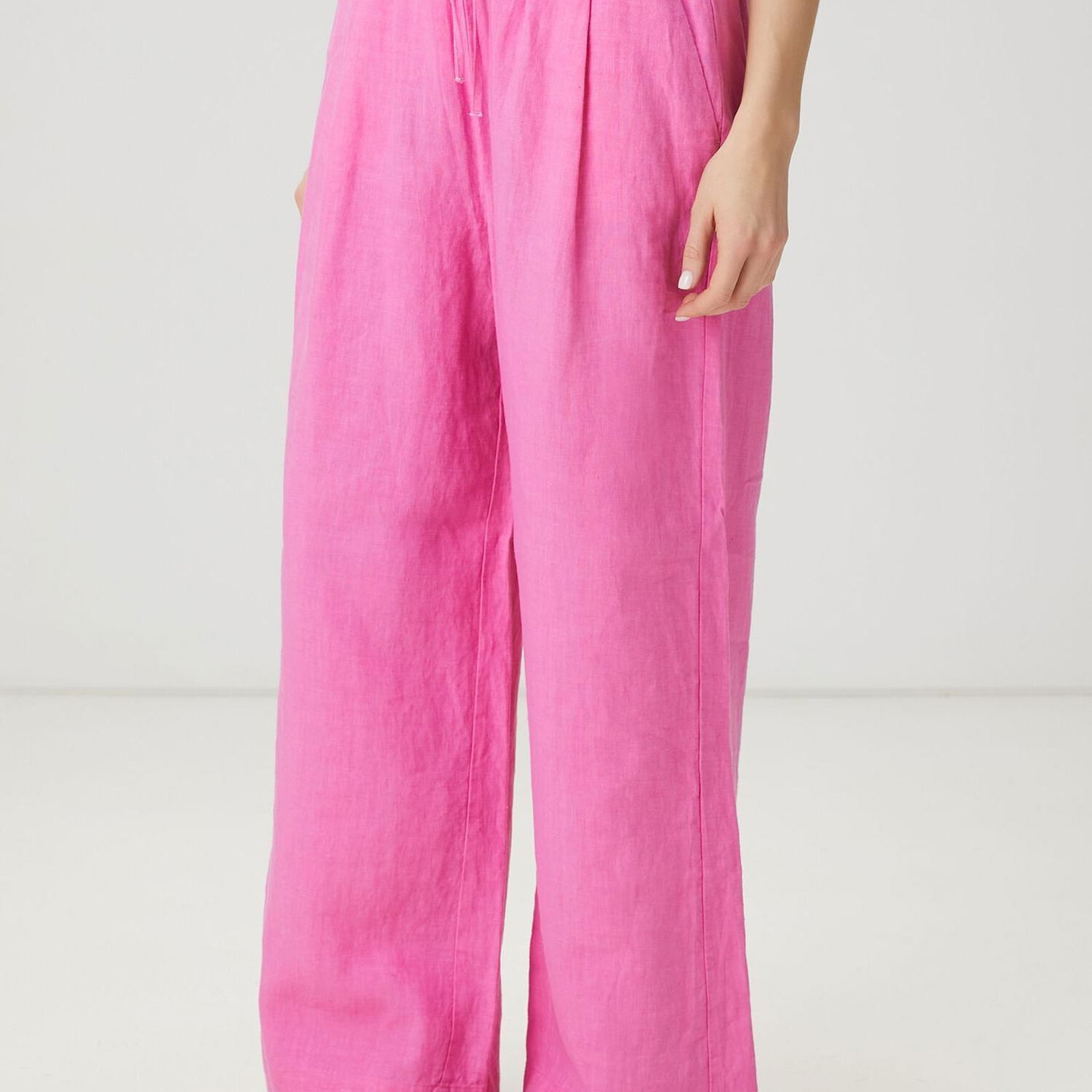 Beymen Club Kadin Pembe Keten Pantolon