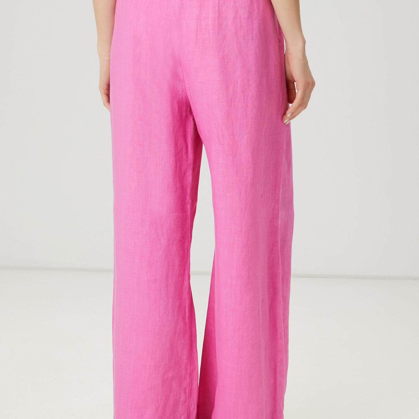 Beymen Club Kadin Pembe Keten Pantolon