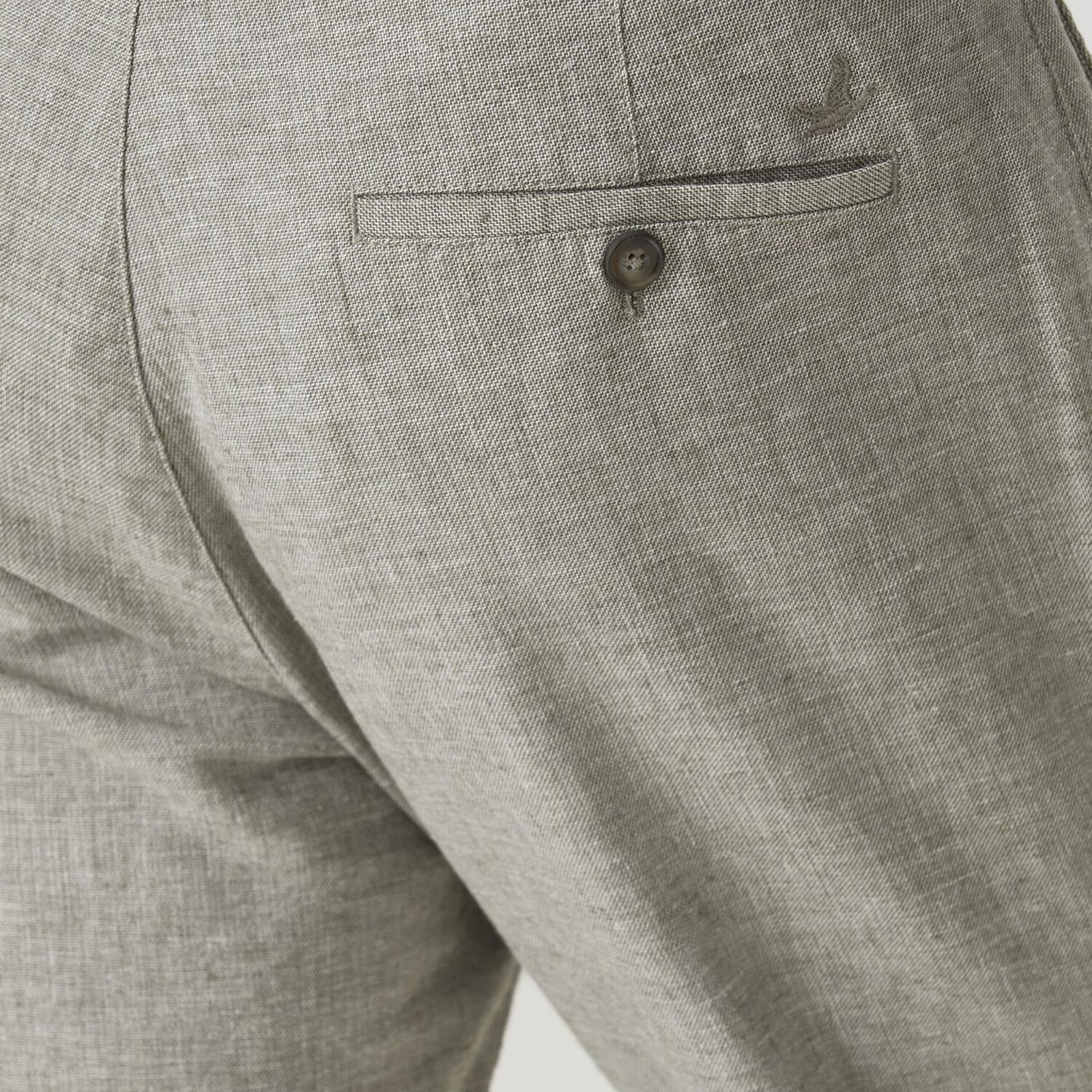 Beymen Club Erkek Haki Beli Kordonlu Klasik Pantolon