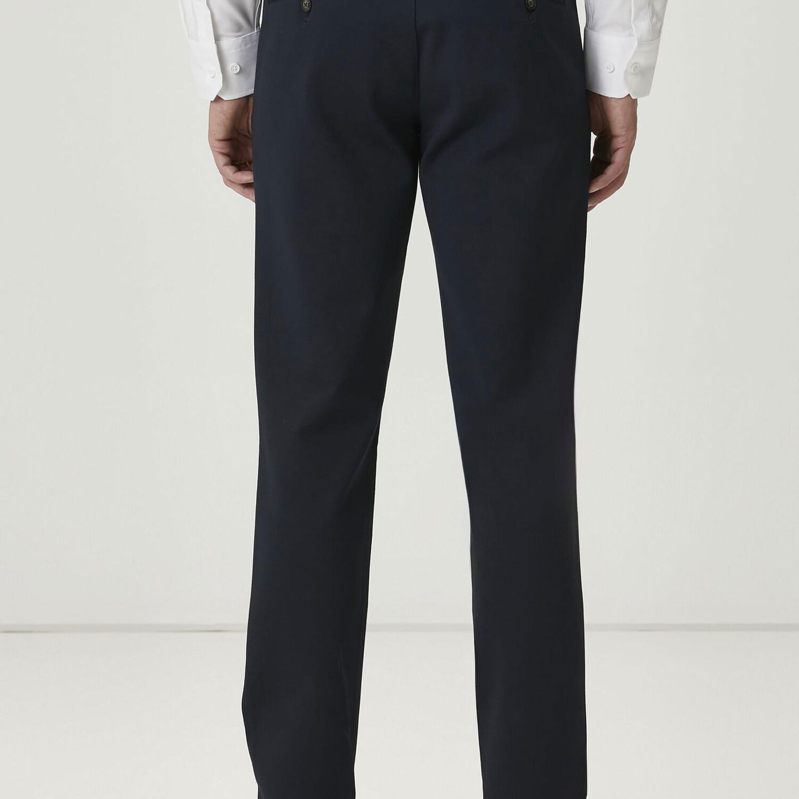 Beymen Club Erkek Lacivert Beli Kordonlu Chino Pantolon