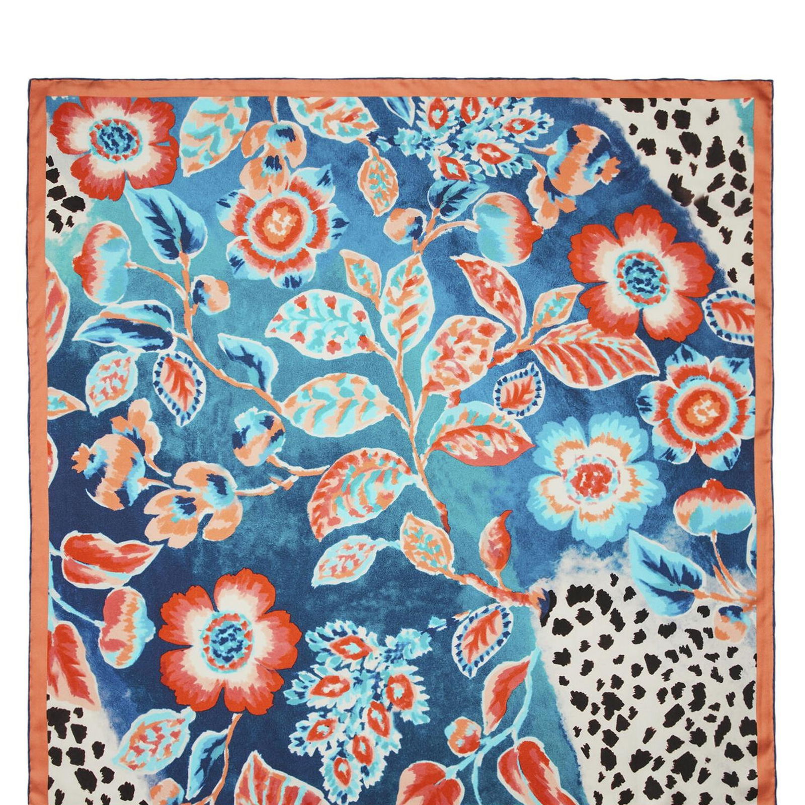 Beymen Club Kadin Mavi 90x90 cm İpek Eşarp