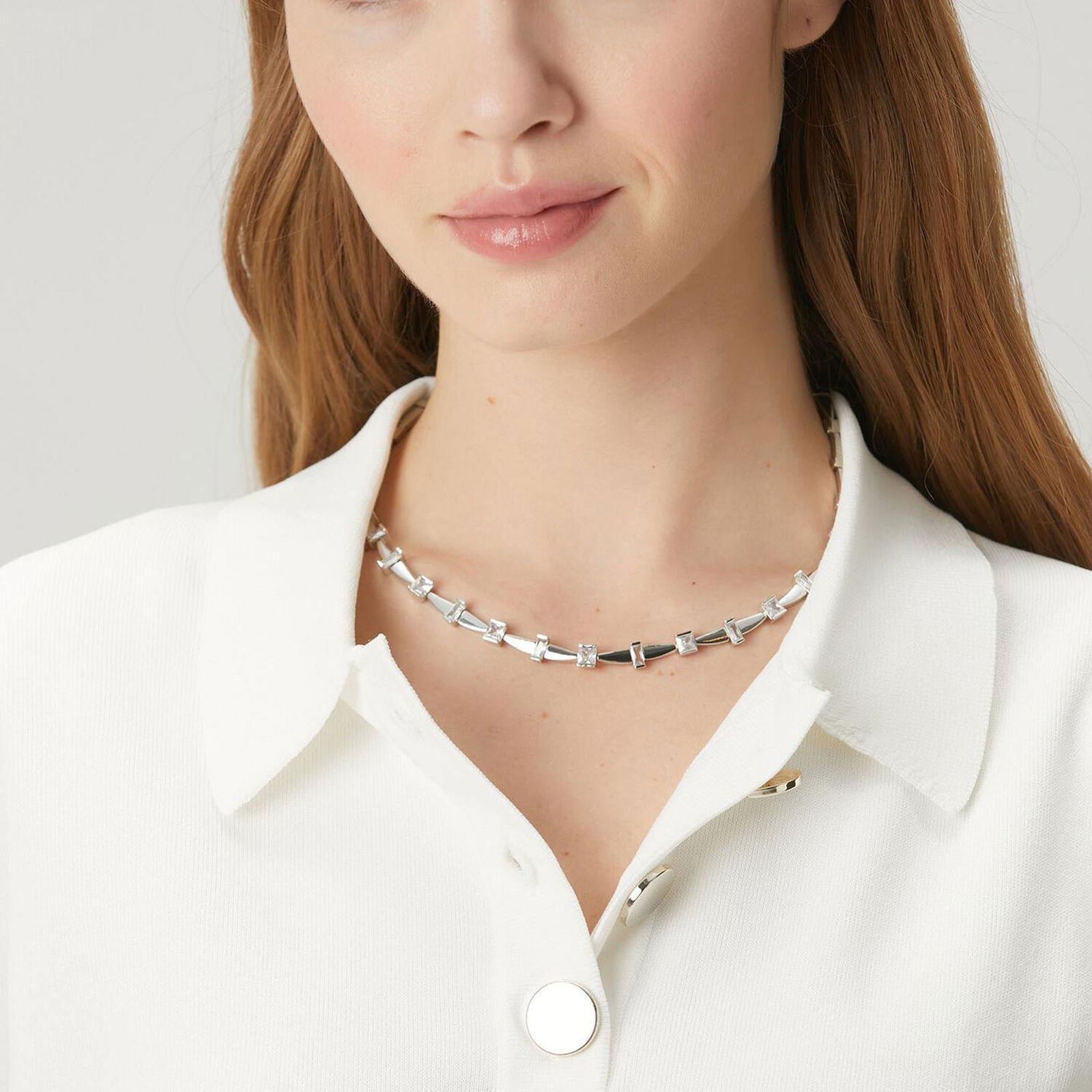 Beymen Club Kadin Silver Taşlı Kadın Kolye