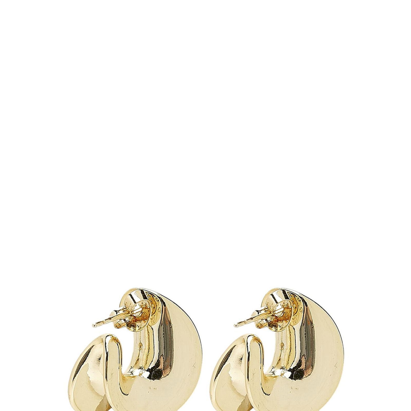 Beymen Club Kadin Gold Silver Halka Detaylı Kadın Küpe