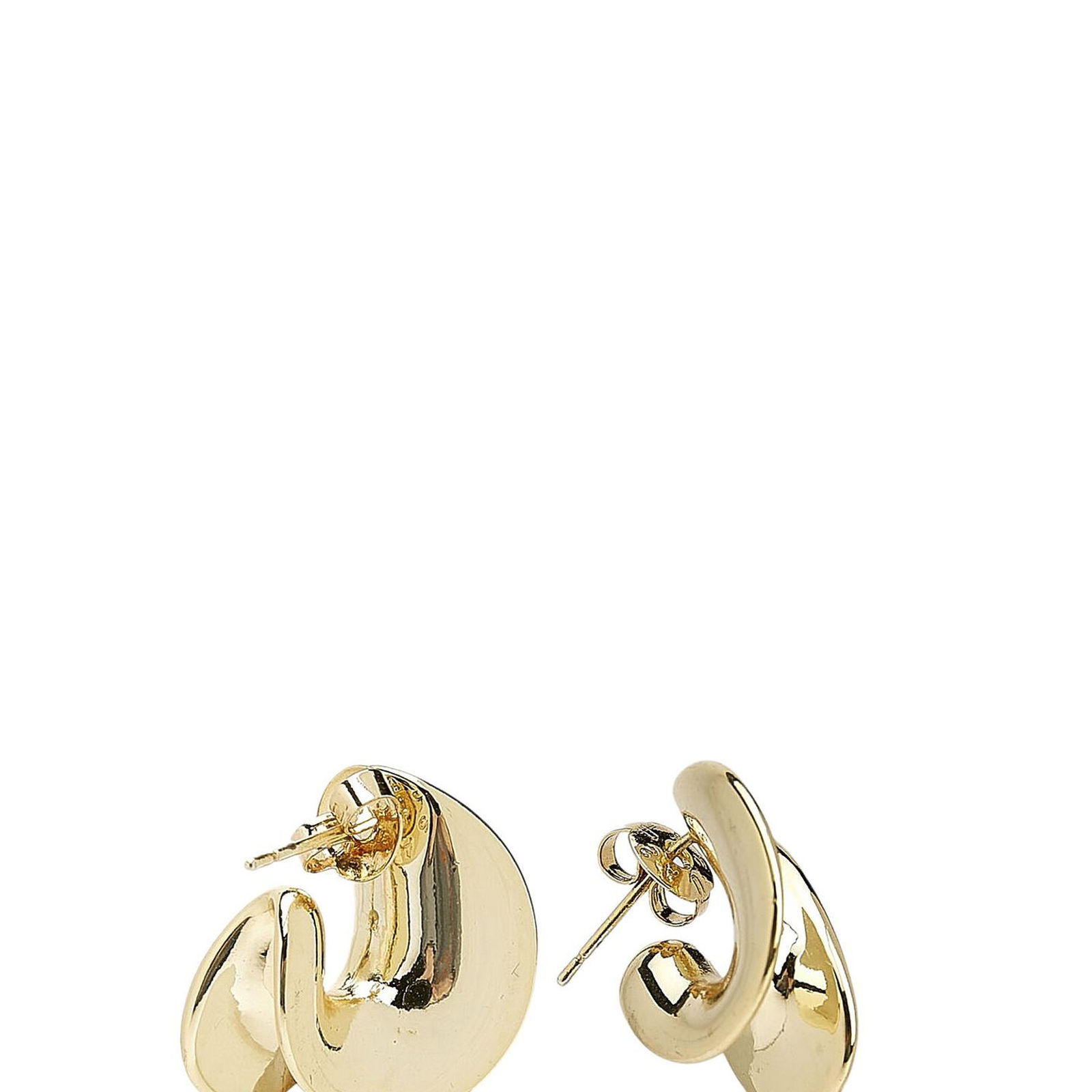 Beymen Club Kadin Gold Silver Halka Detaylı Kadın Küpe
