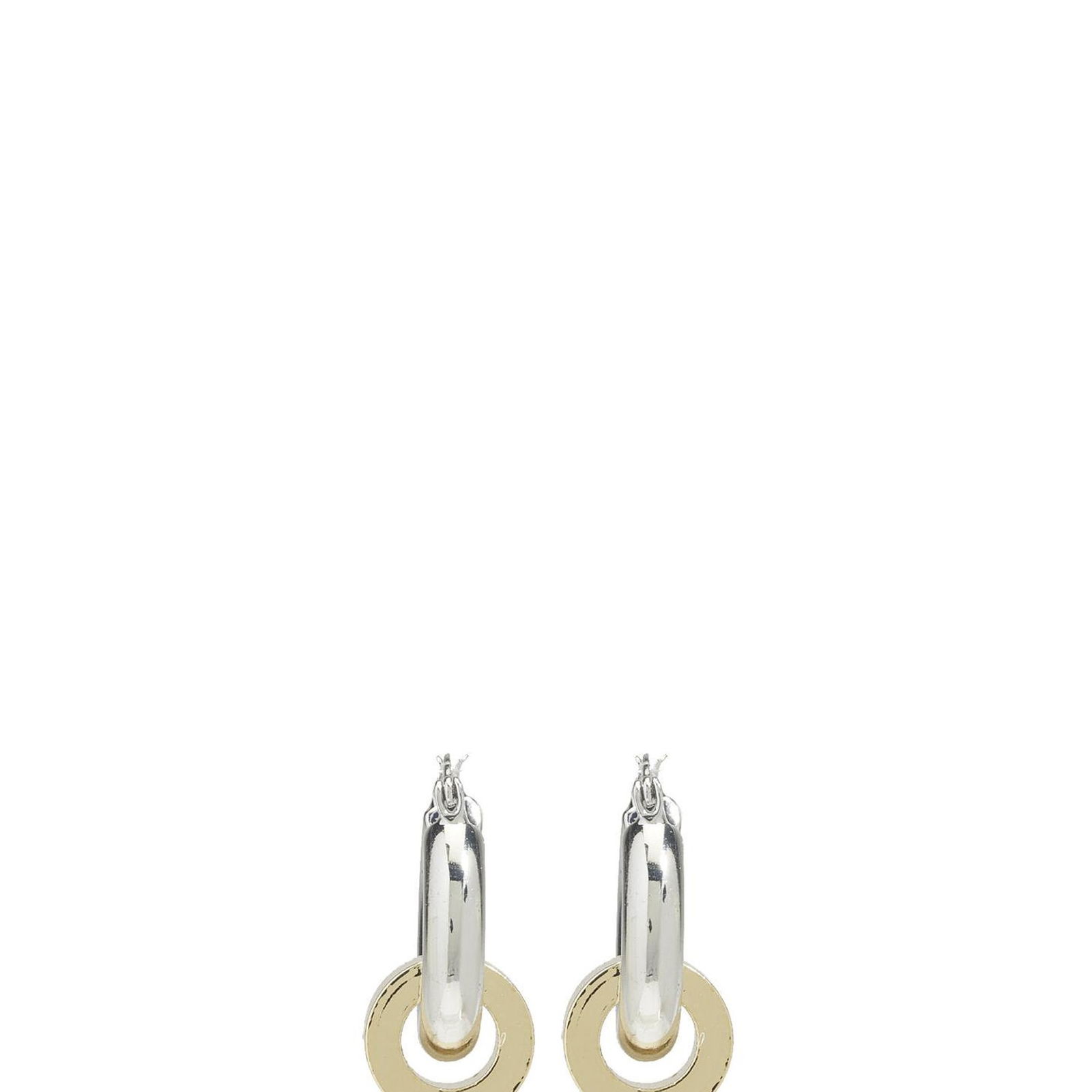 Beymen Club Kadin Gold Silver Halka Detaylı Kadın Küpe