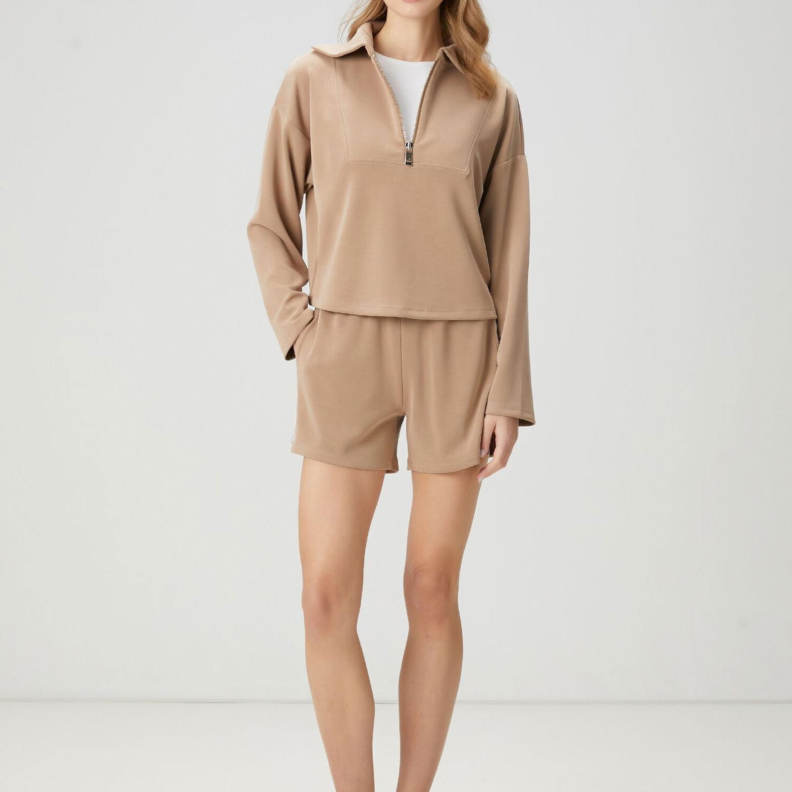Beymen Club Kadin Bej Sweatshirt