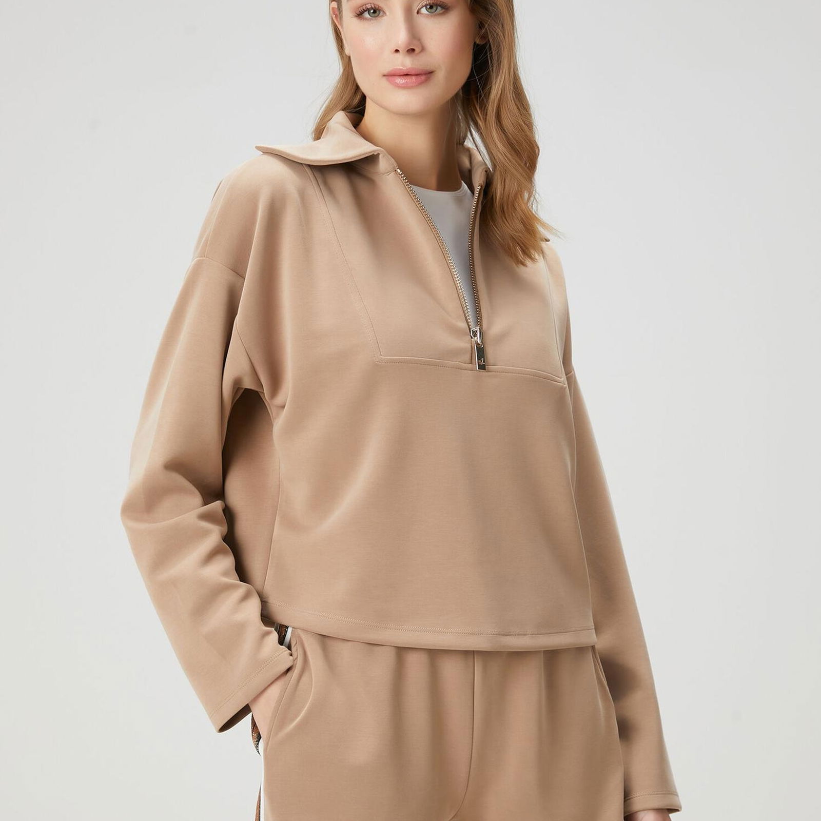 Beymen Club Kadin Bej Sweatshirt